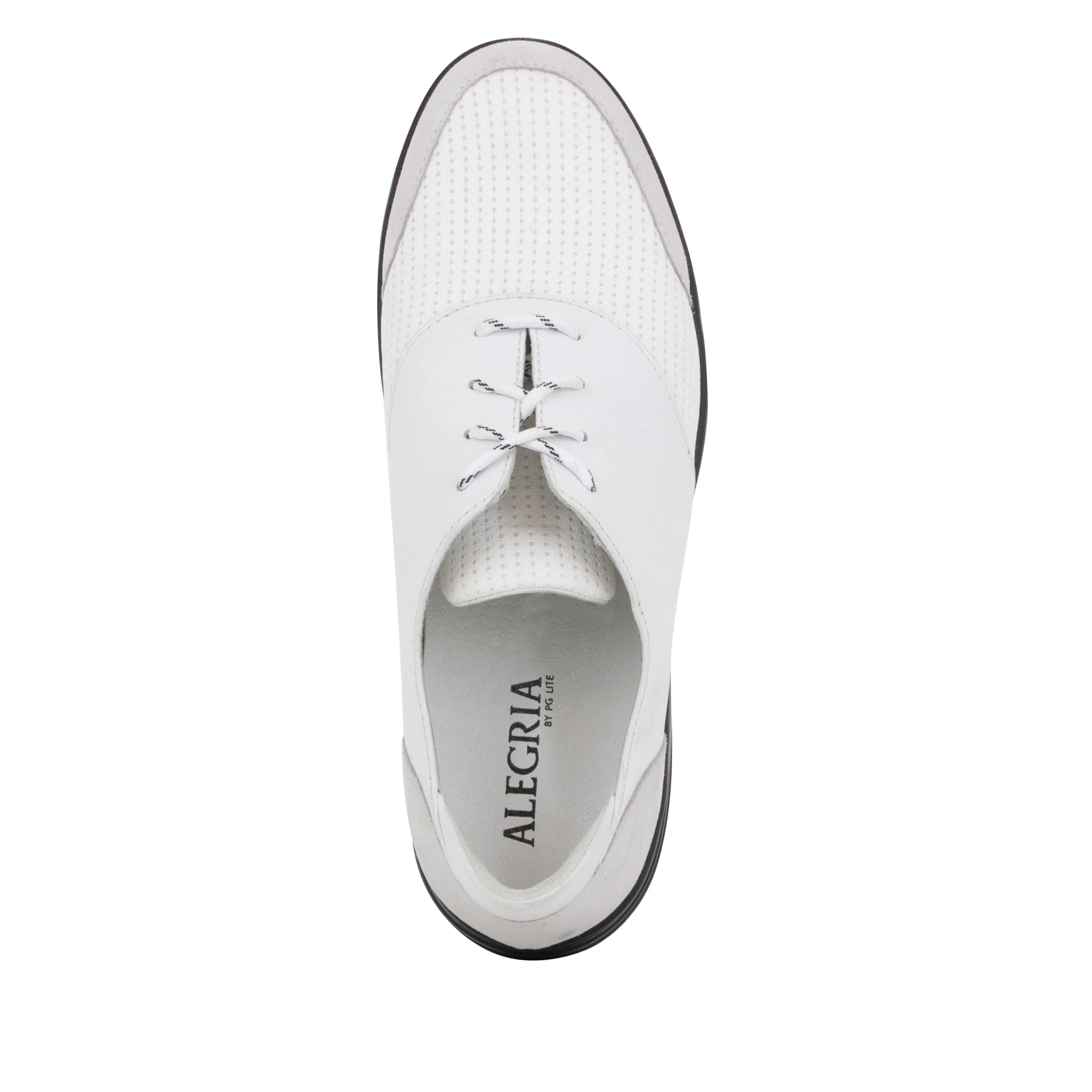 Alegria Men's Flexer White Shoe - Image 3
