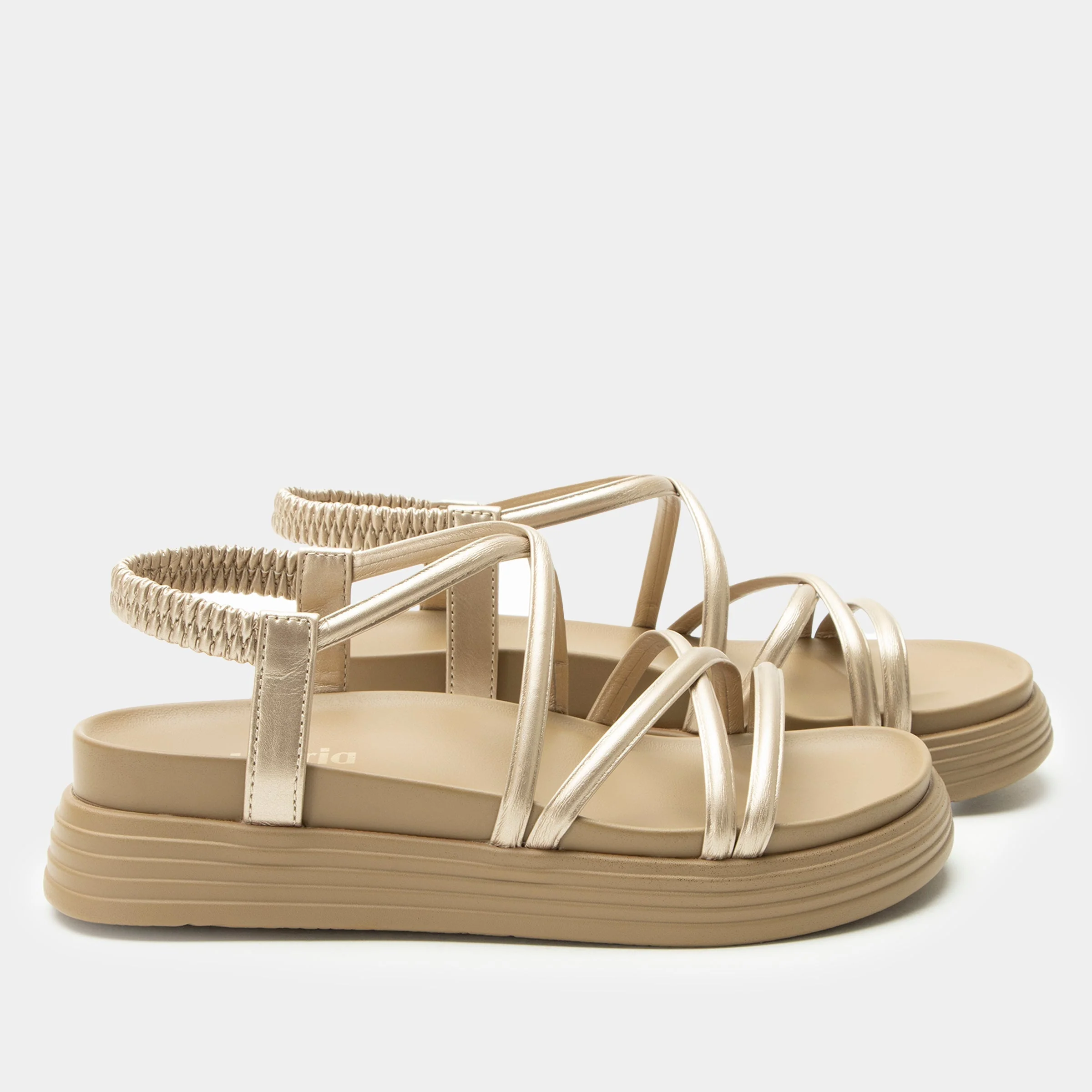 Audie Champagne Sandal - Image 3