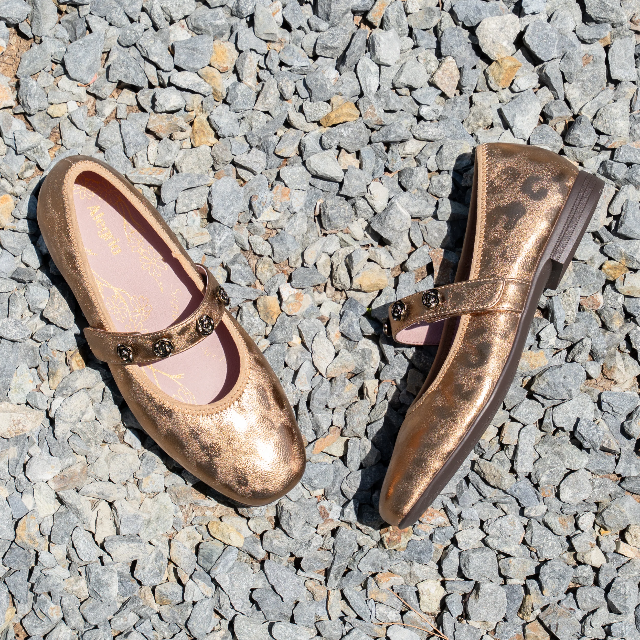 Audree Mirage Gold Shoe - Image 2