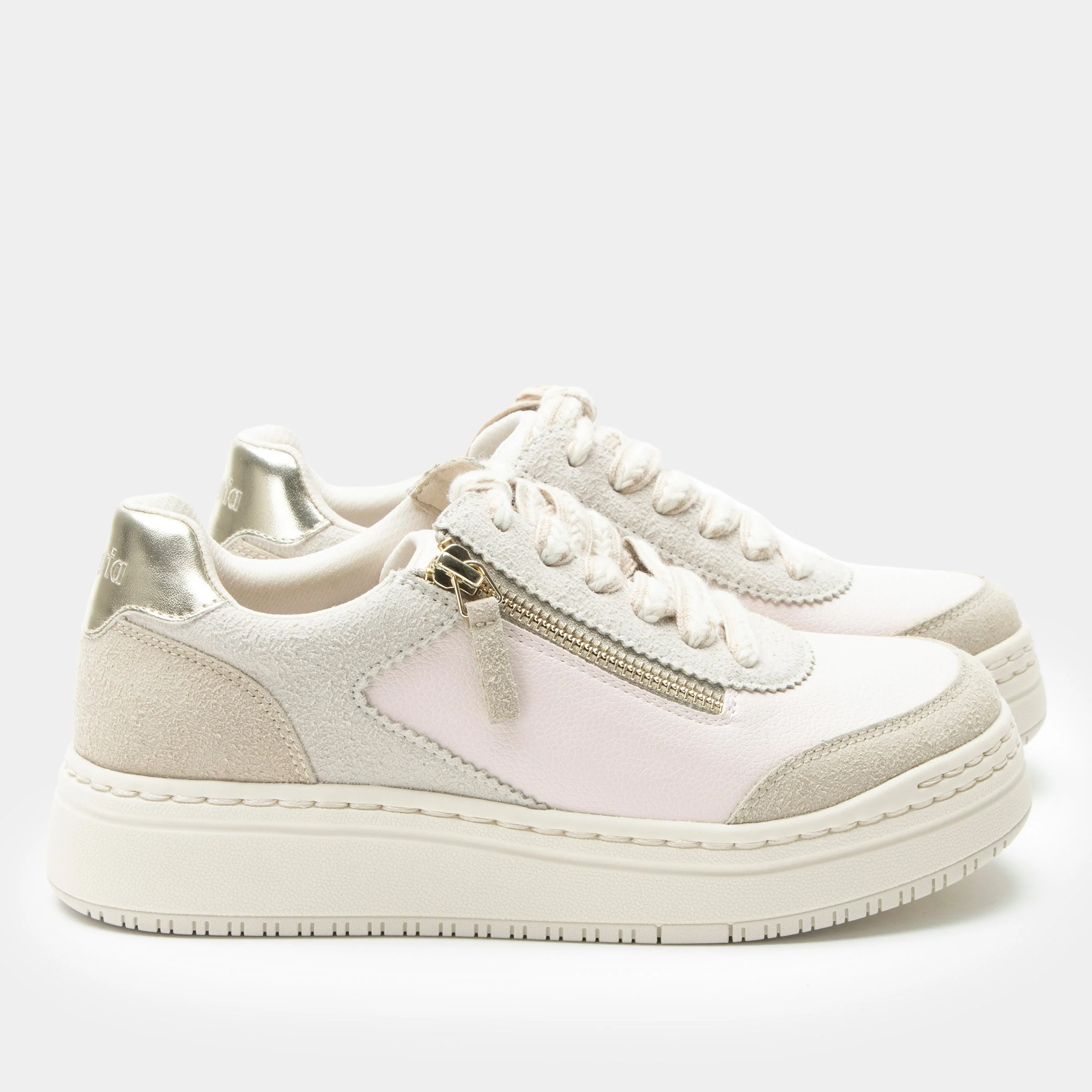 Averie Boho Beige Shoe - Image 3