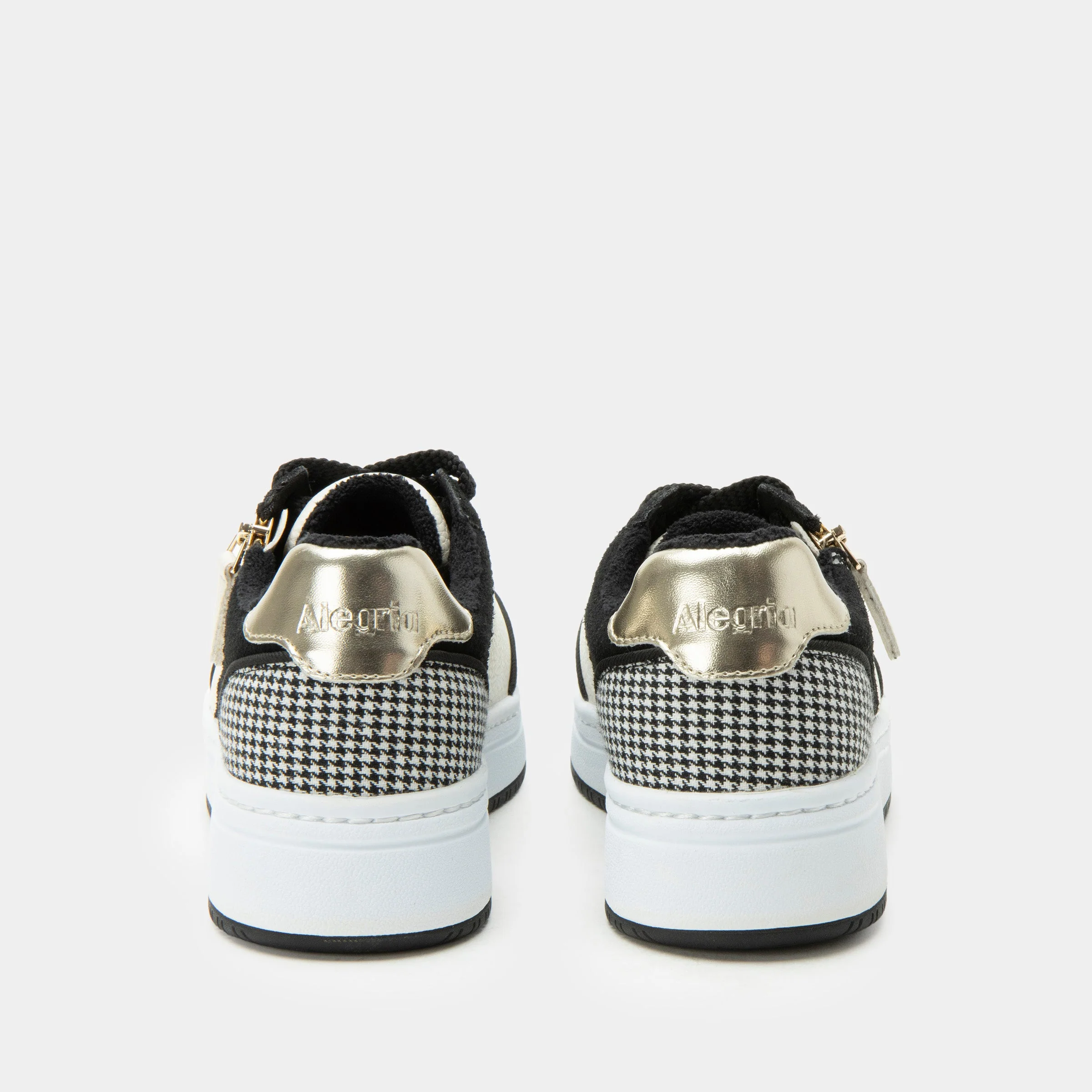 Averie Houndstooth Black Shoe - Image 4