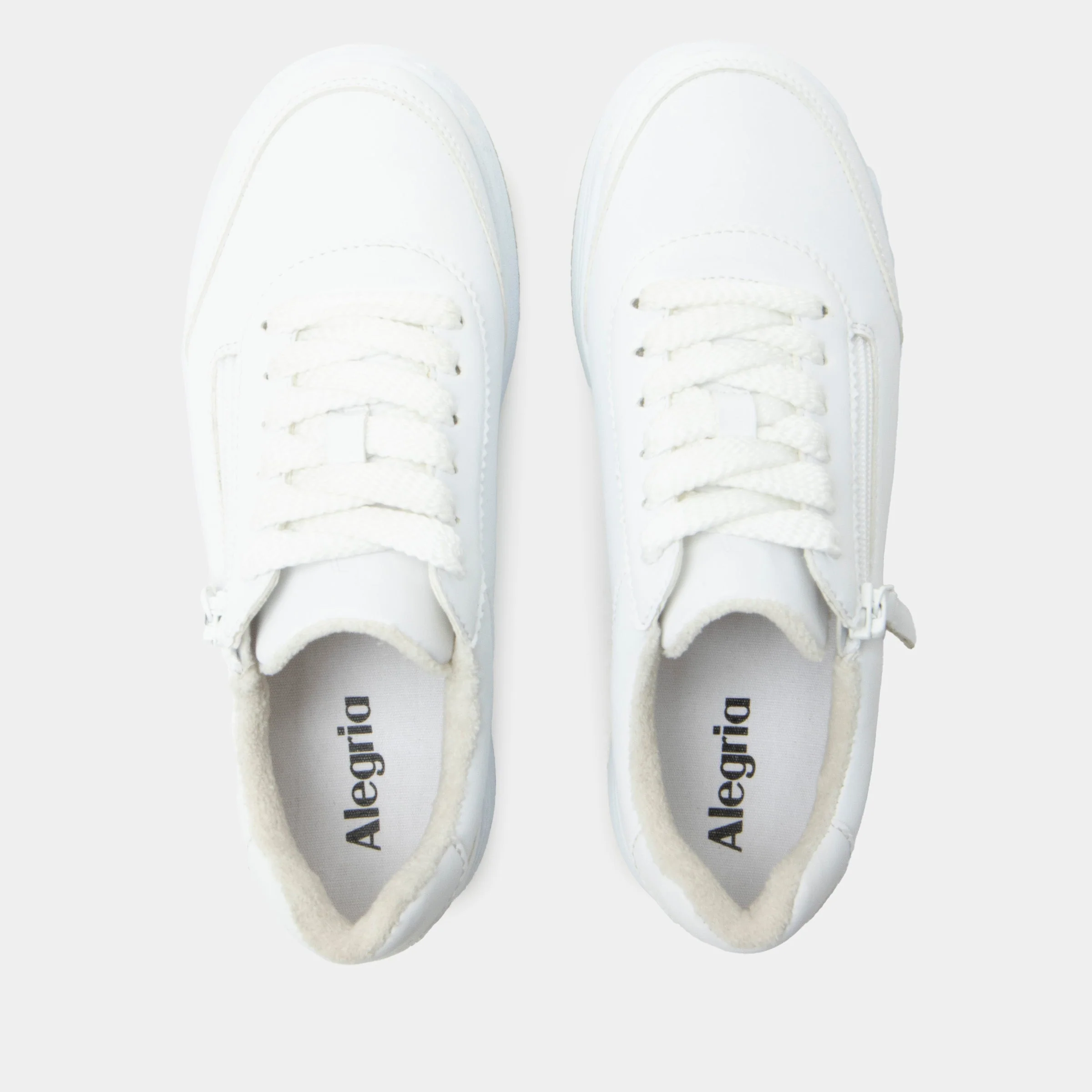 Averie Retro White Shoe - Image 5
