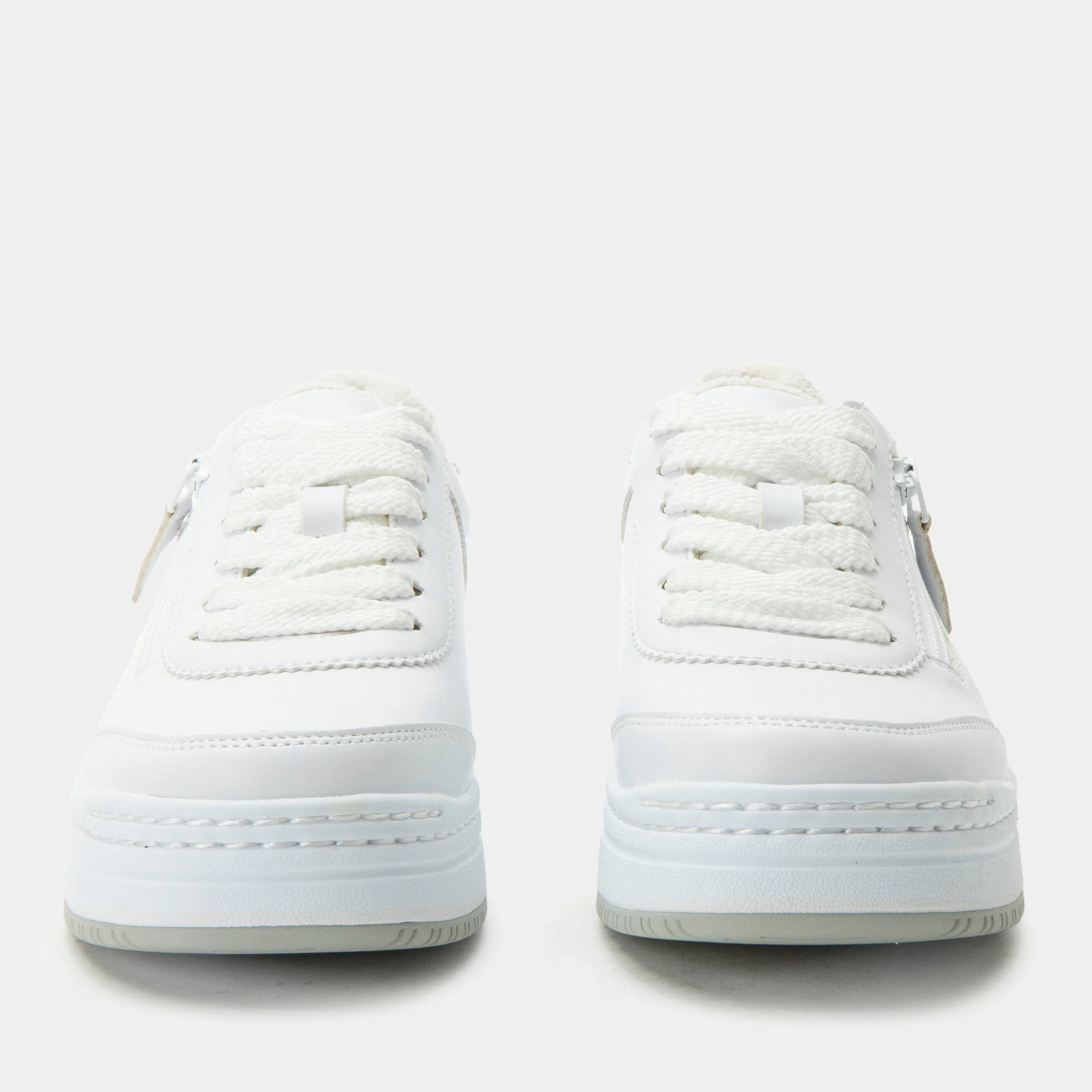 Averie Retro White Shoe - Image 6