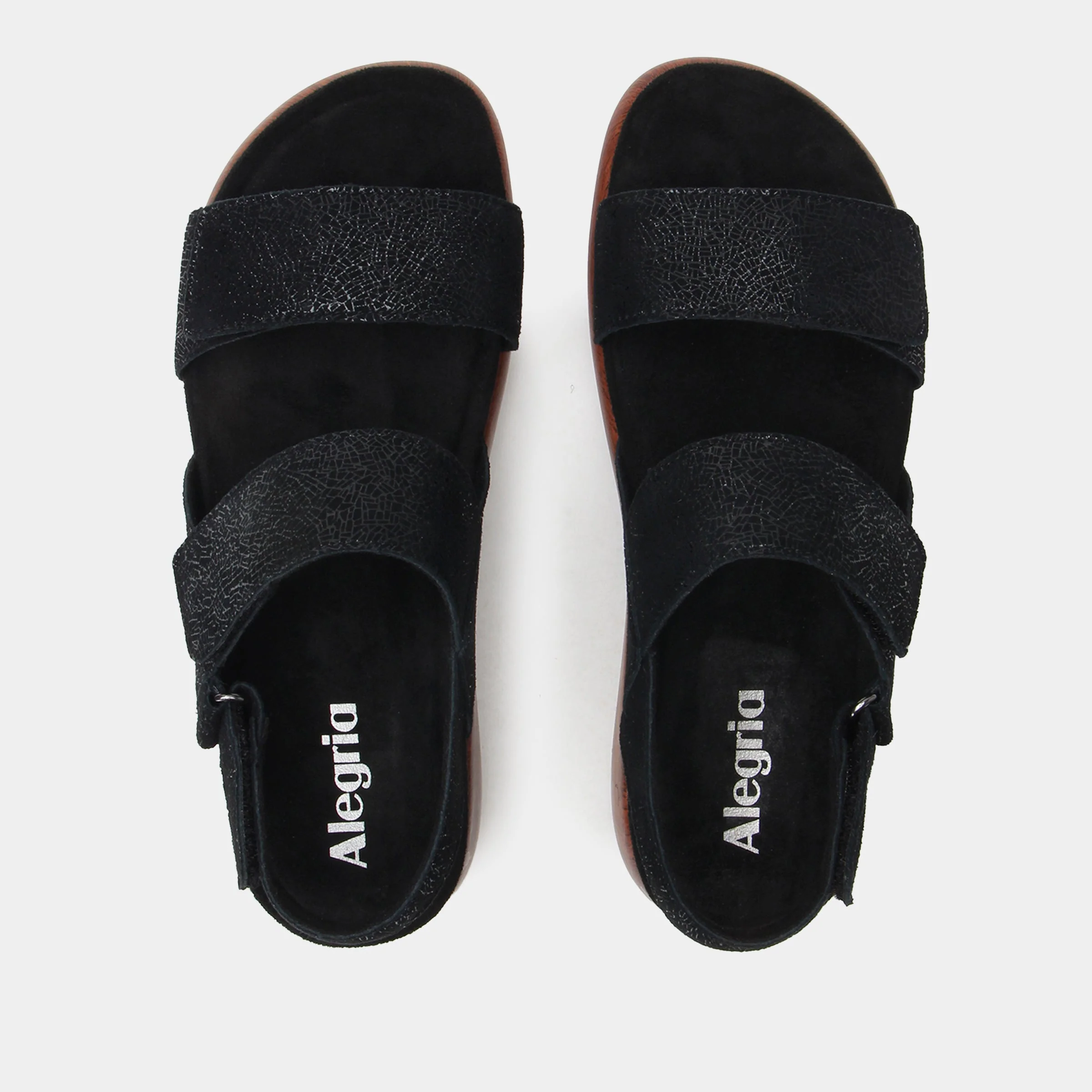 Bailee Crackle Black Sandal - Image 5
