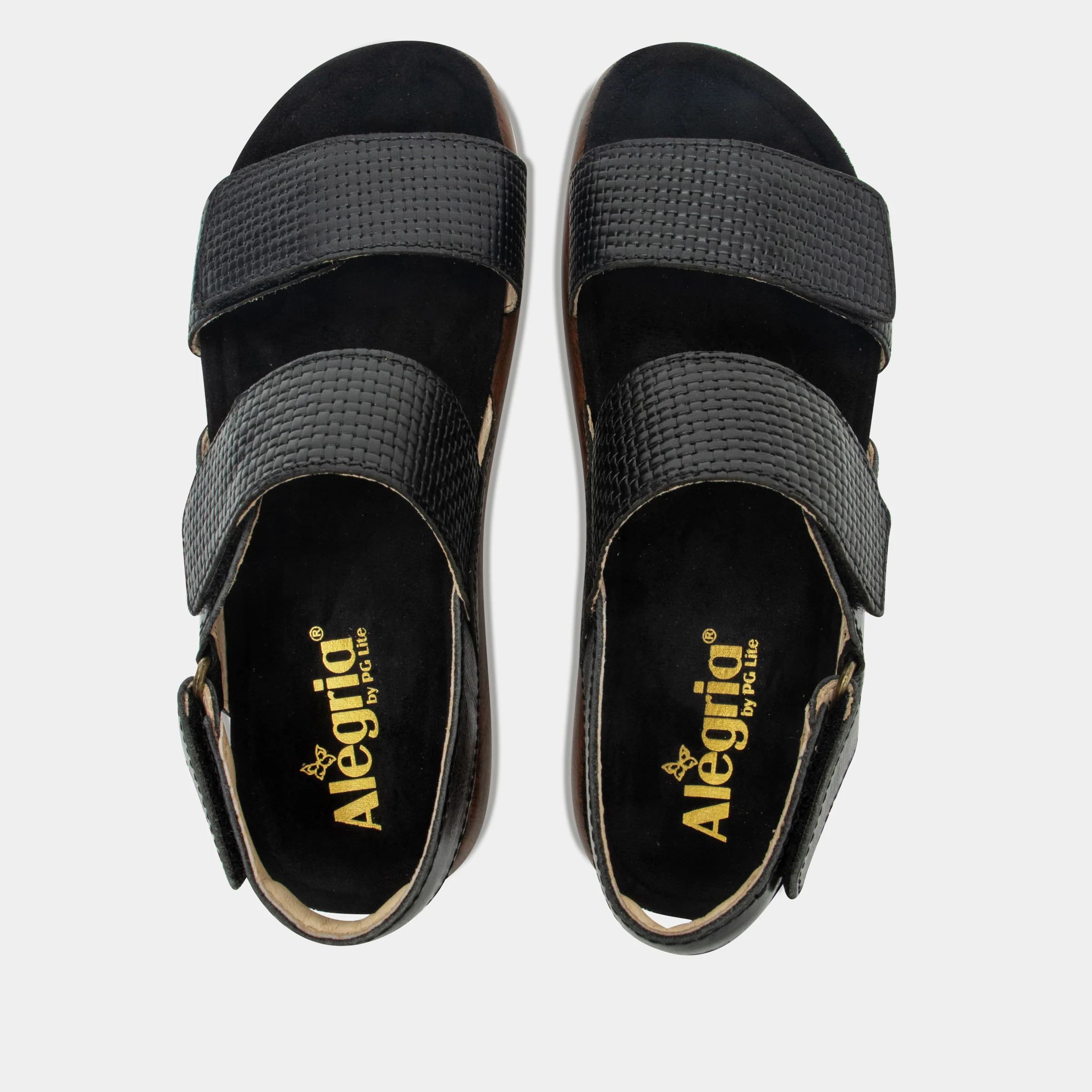 Bailee Woven Noir Sandal - Image 5