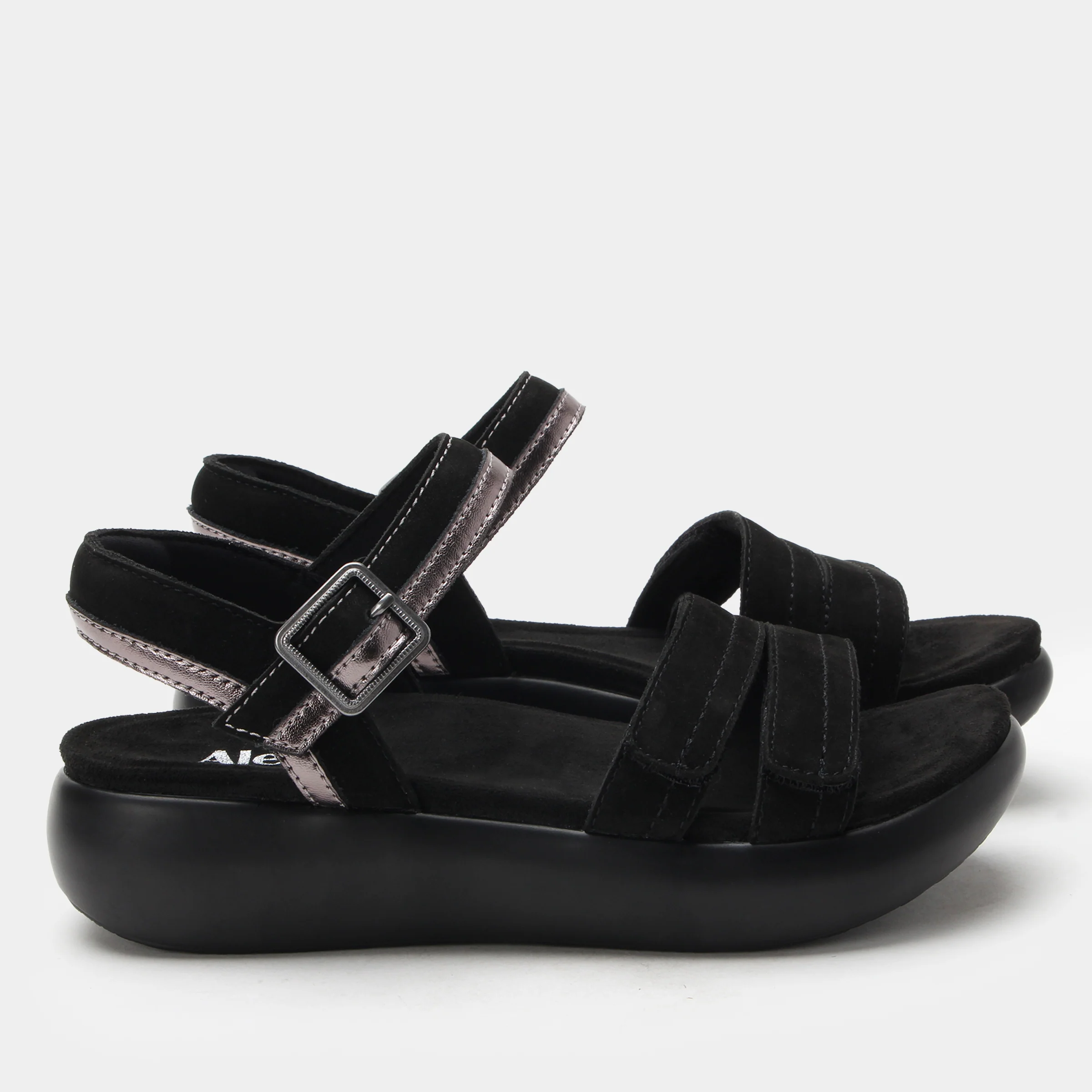 Blinda Black Sandal - Image 3