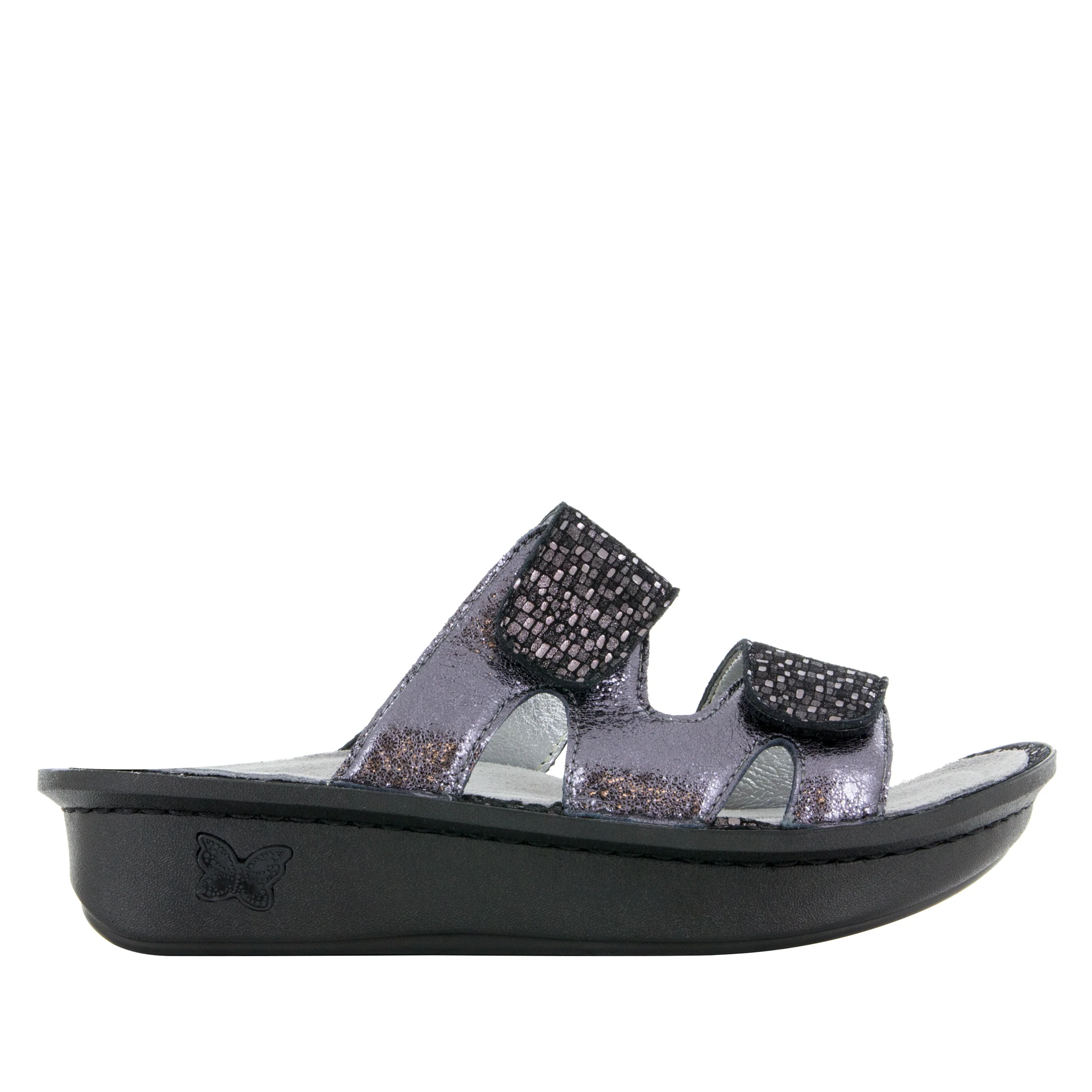Camille Tile Me More Pewter Sandal - Image 2