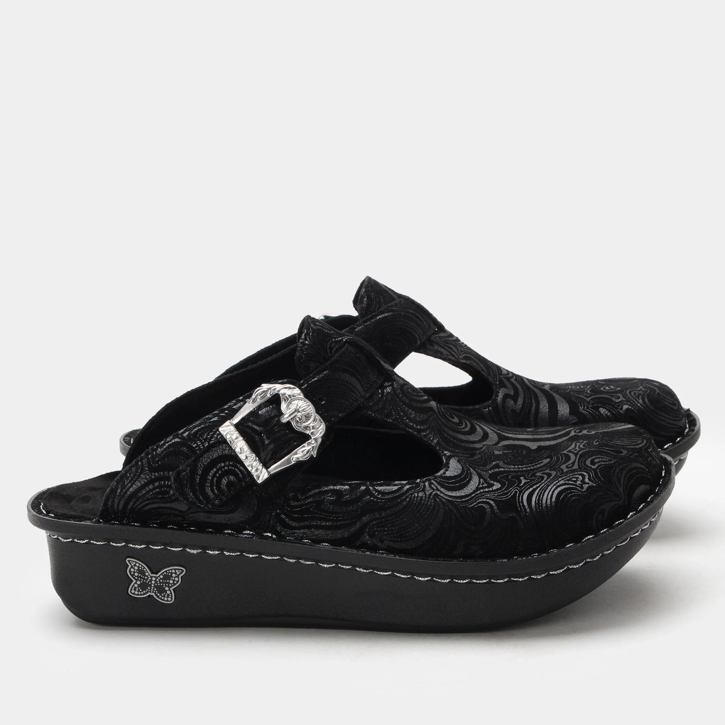 Classic Swirling Black Shoe - Image 3