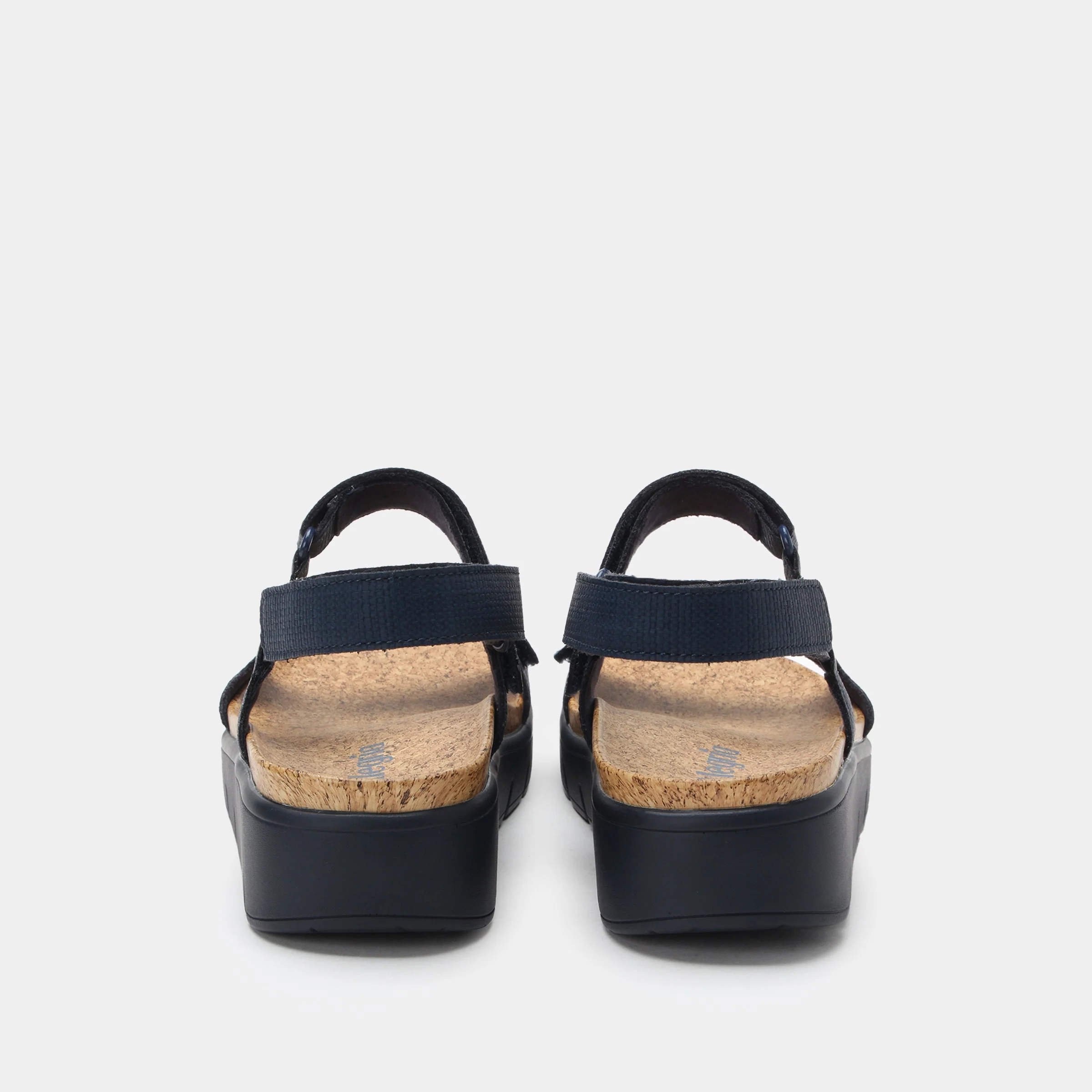 Henna Netted Navy Sandal - Image 4
