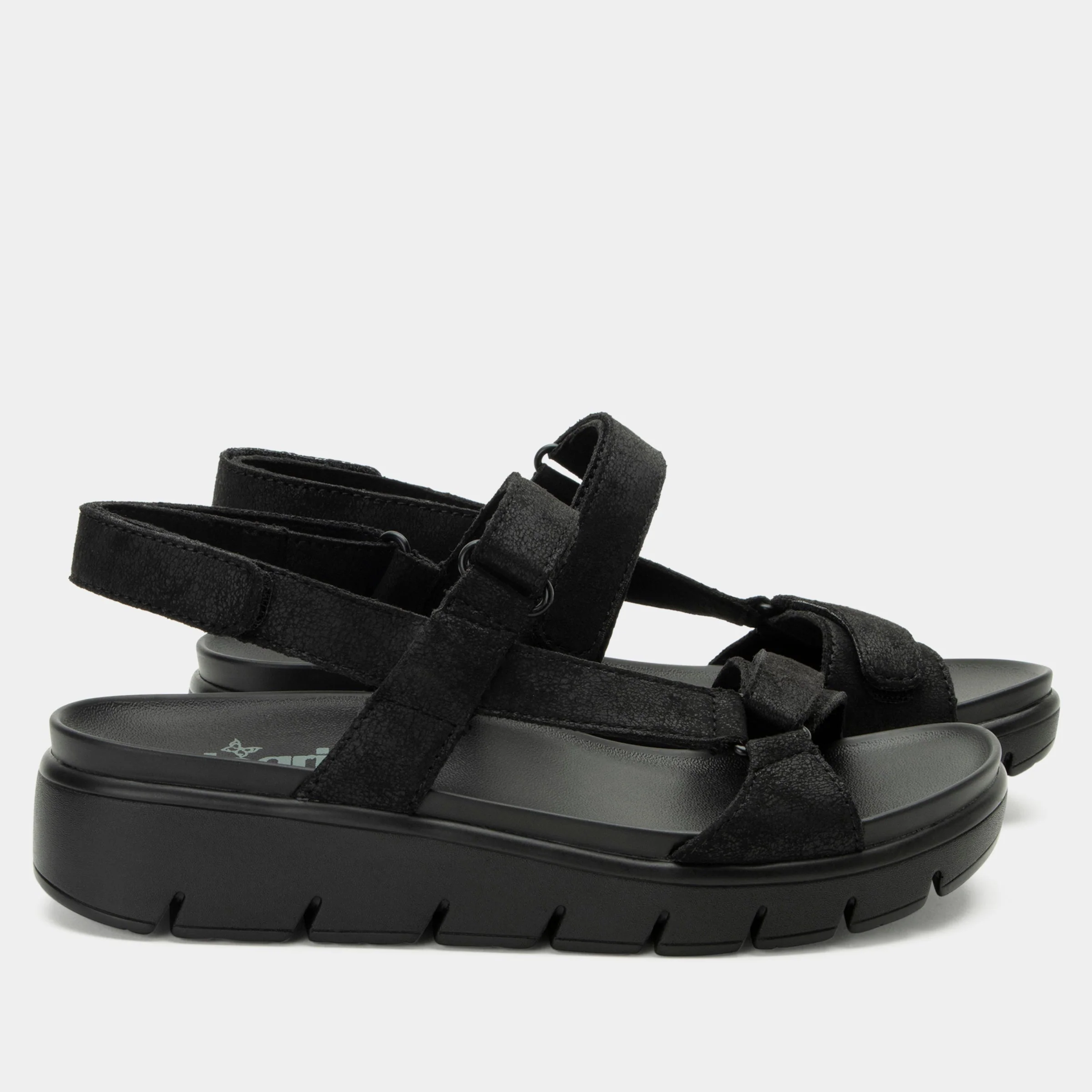 Henna They Call Me Mellow Black Sandal - Image 3
