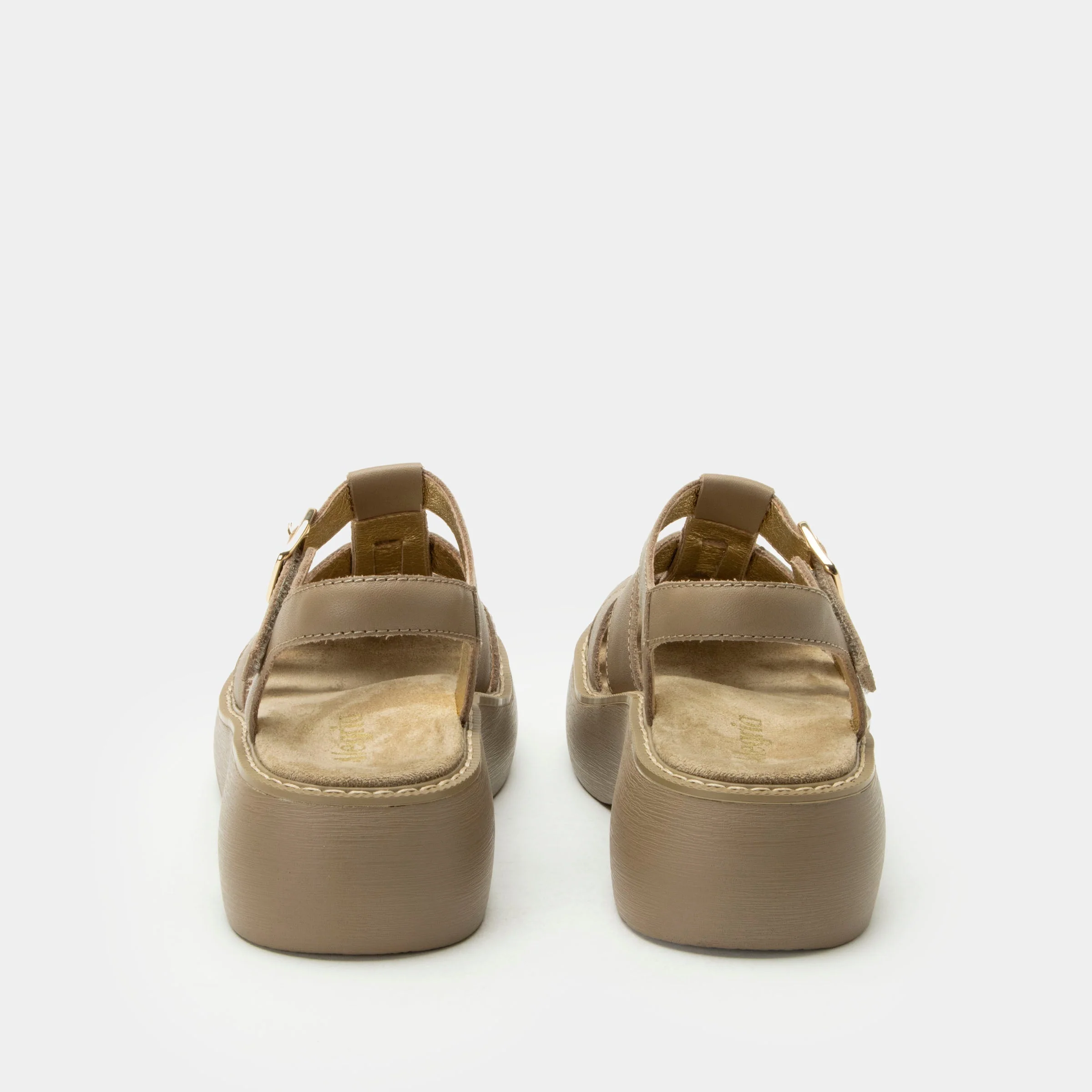 Ingrid Beige Sandal - Image 4
