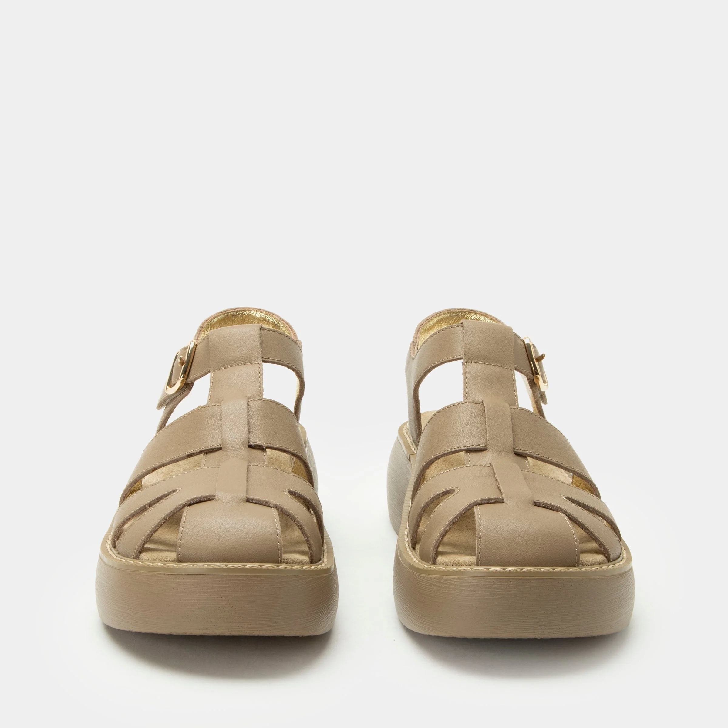 Ingrid Beige Sandal - Image 6