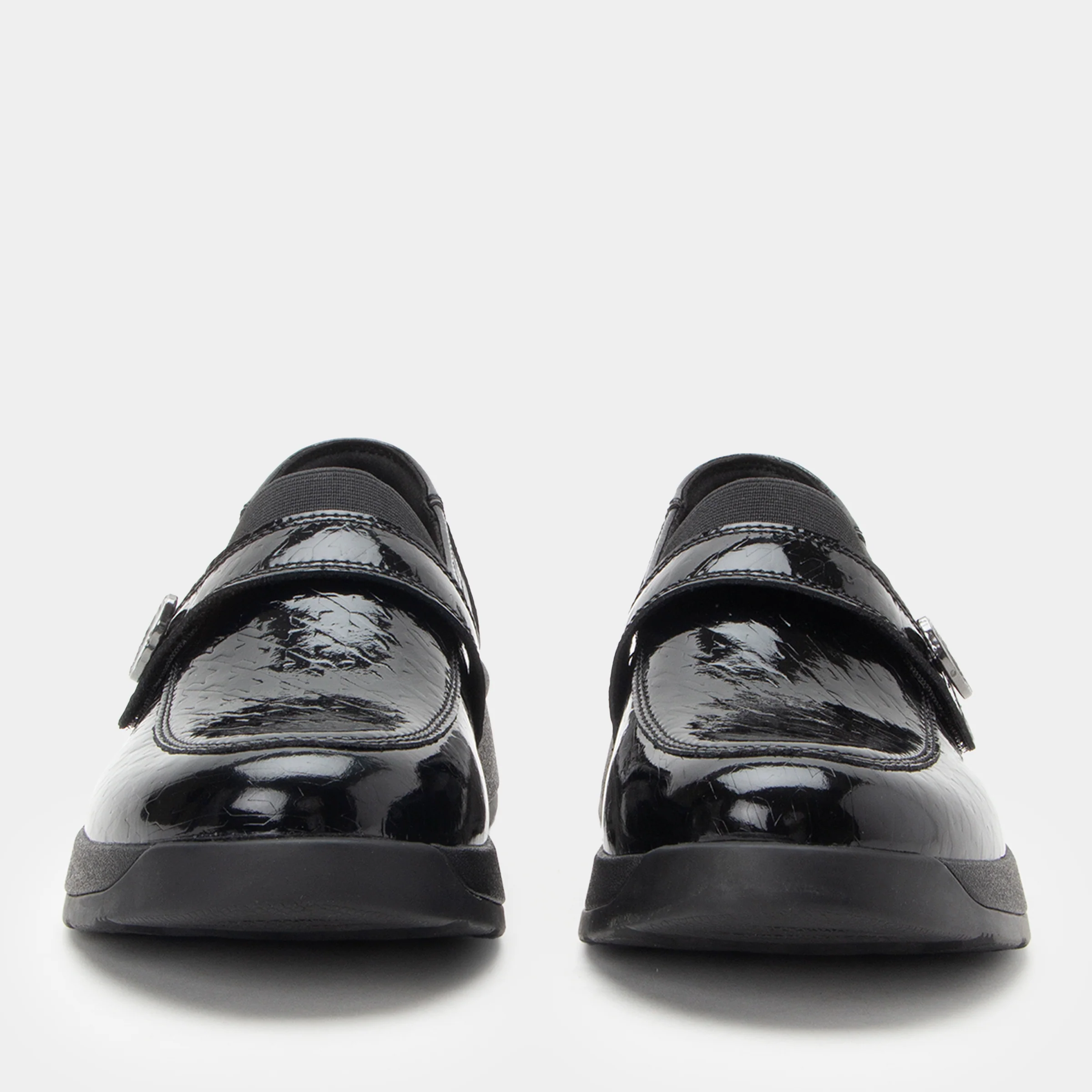 Janna Black Tie Shoe - Image 6