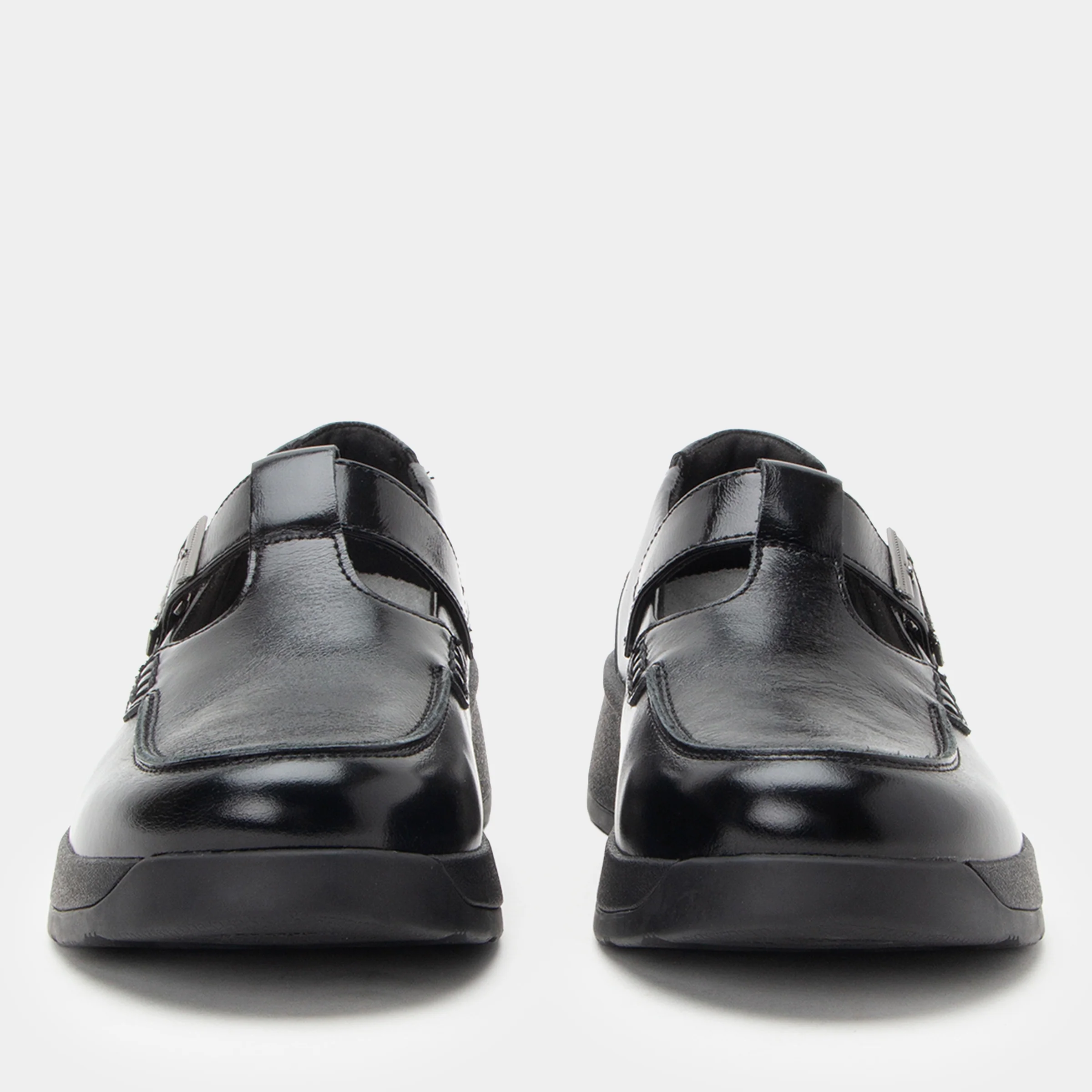 Jensie Glazed Black Shoe - Image 6