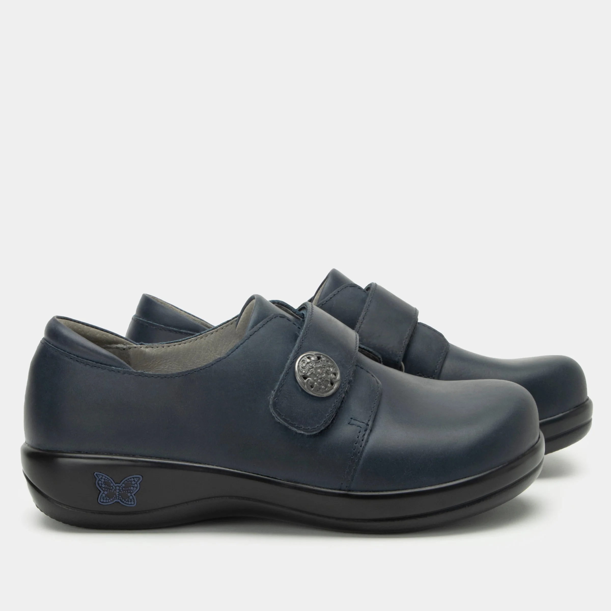 Joleen Oiled Navy Shoe - Image 3