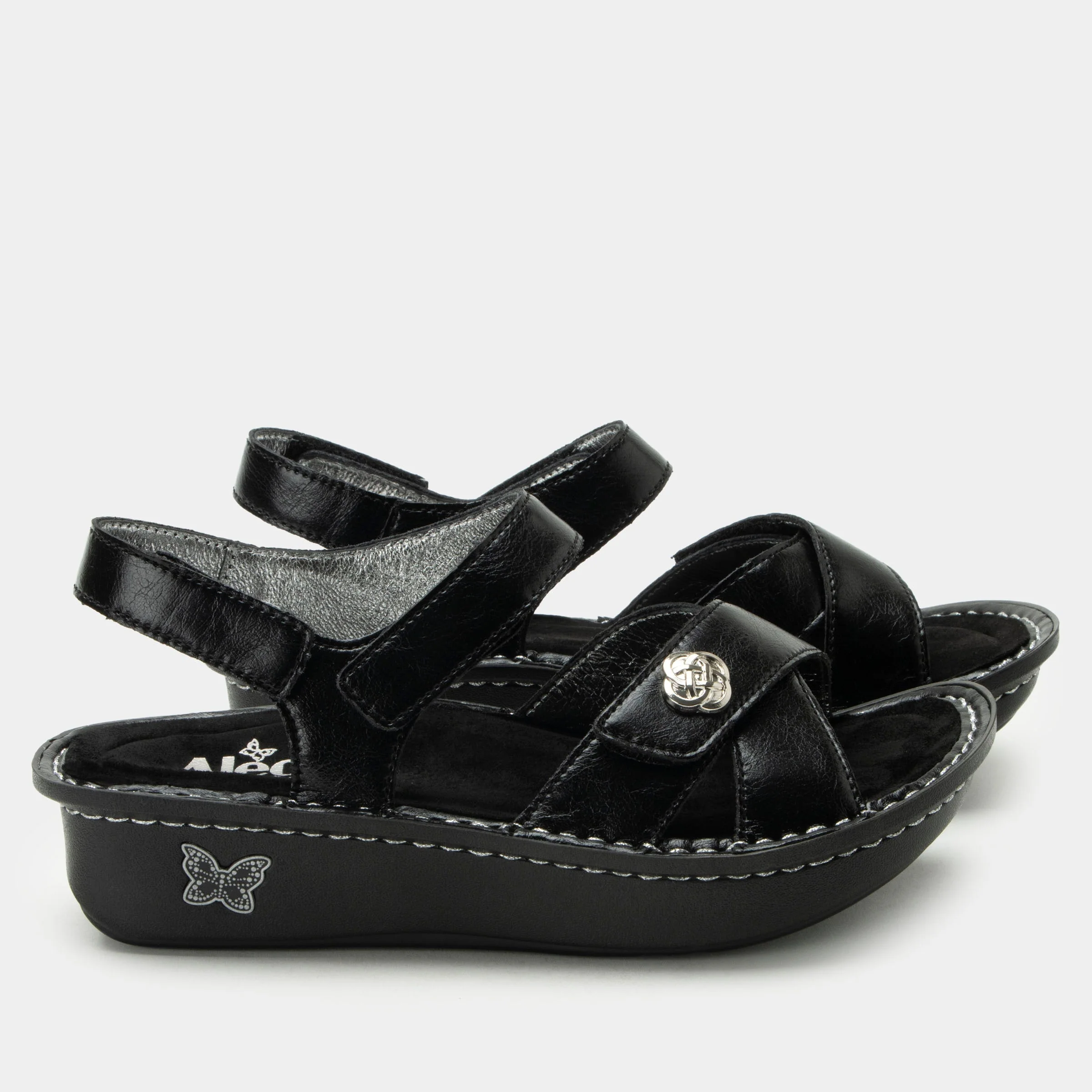 Kelsi Black Sapphire Sandal - Image 2