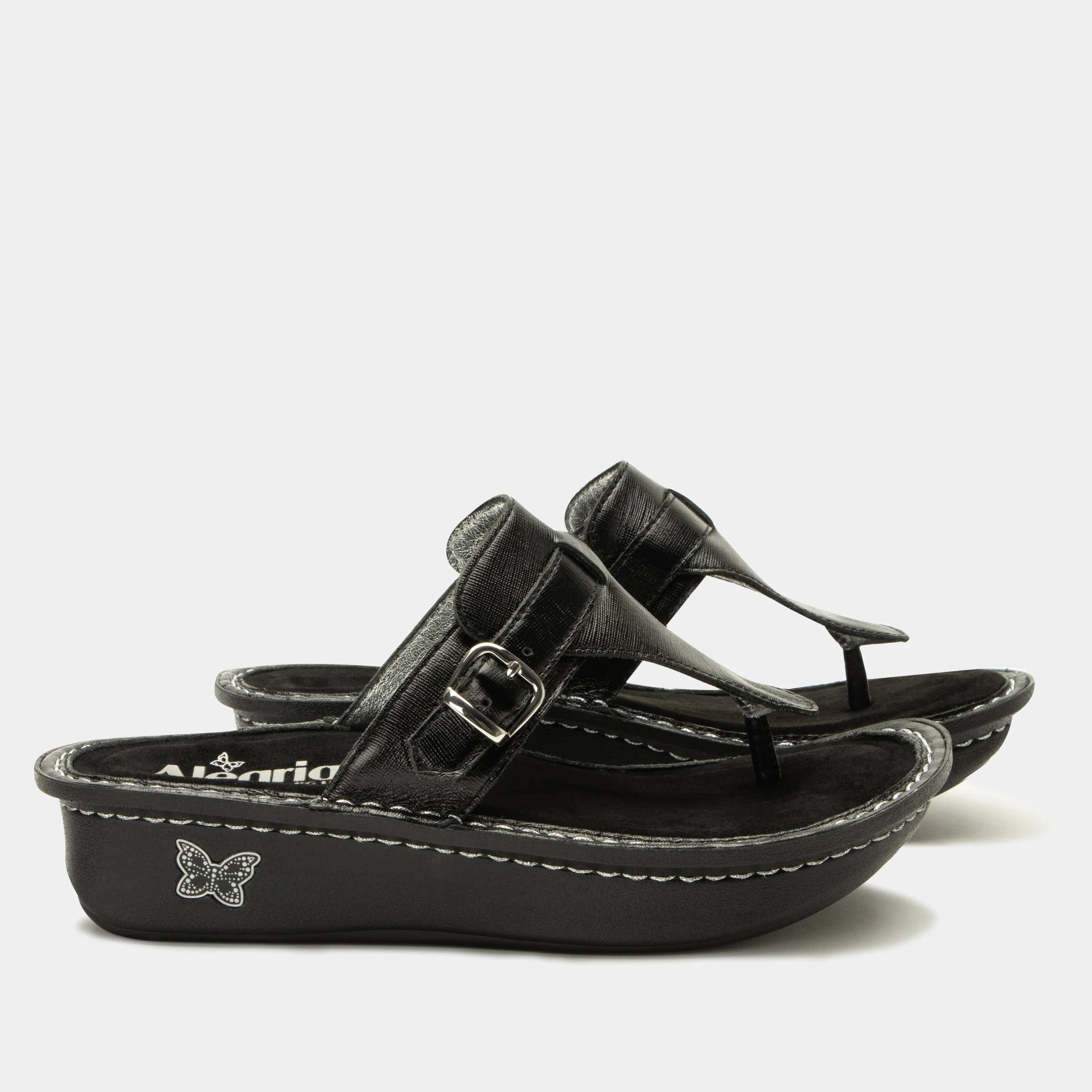 Kennedi Twinkle Black Sandal - Image 2