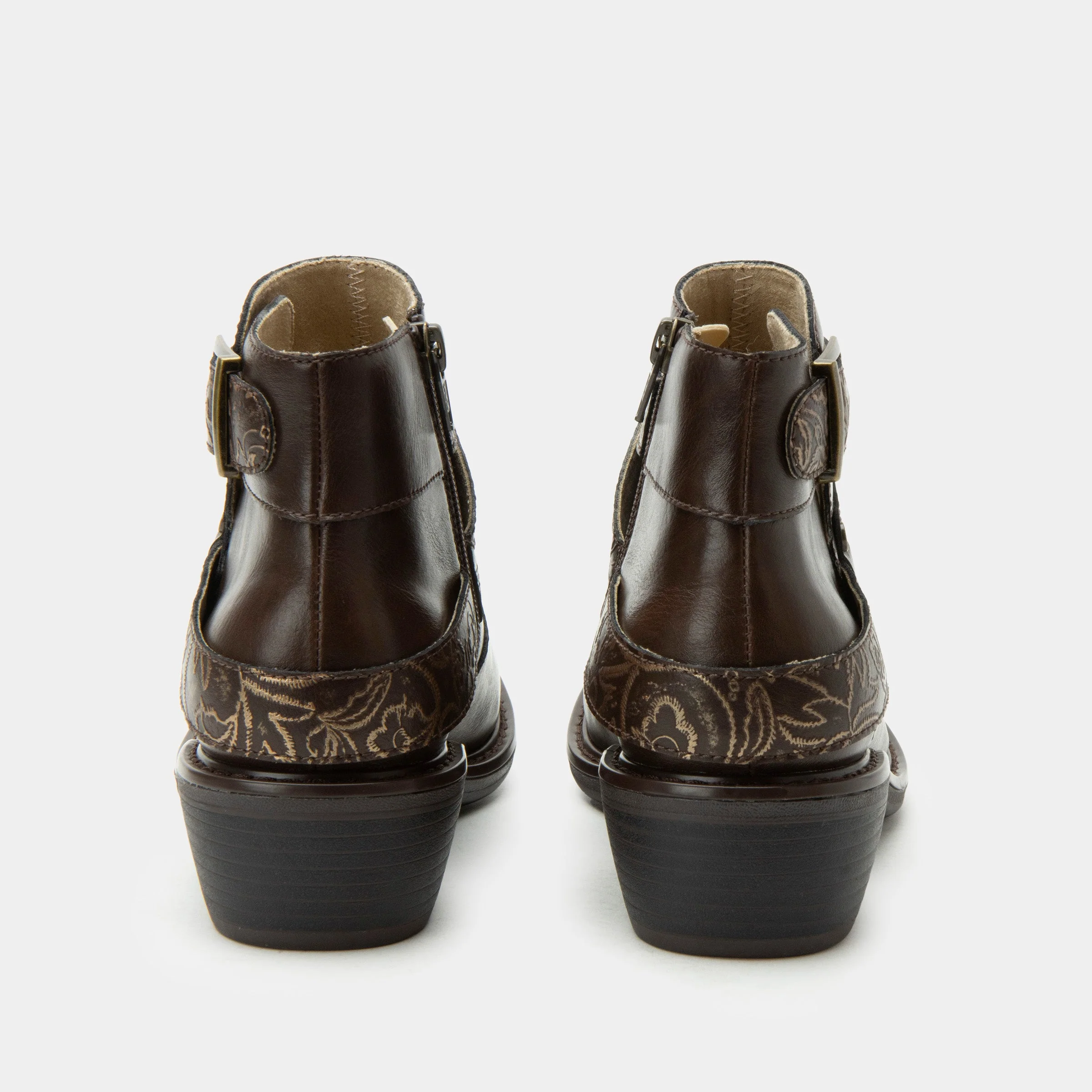 Millie Embroider Me Brown Boot - Image 4