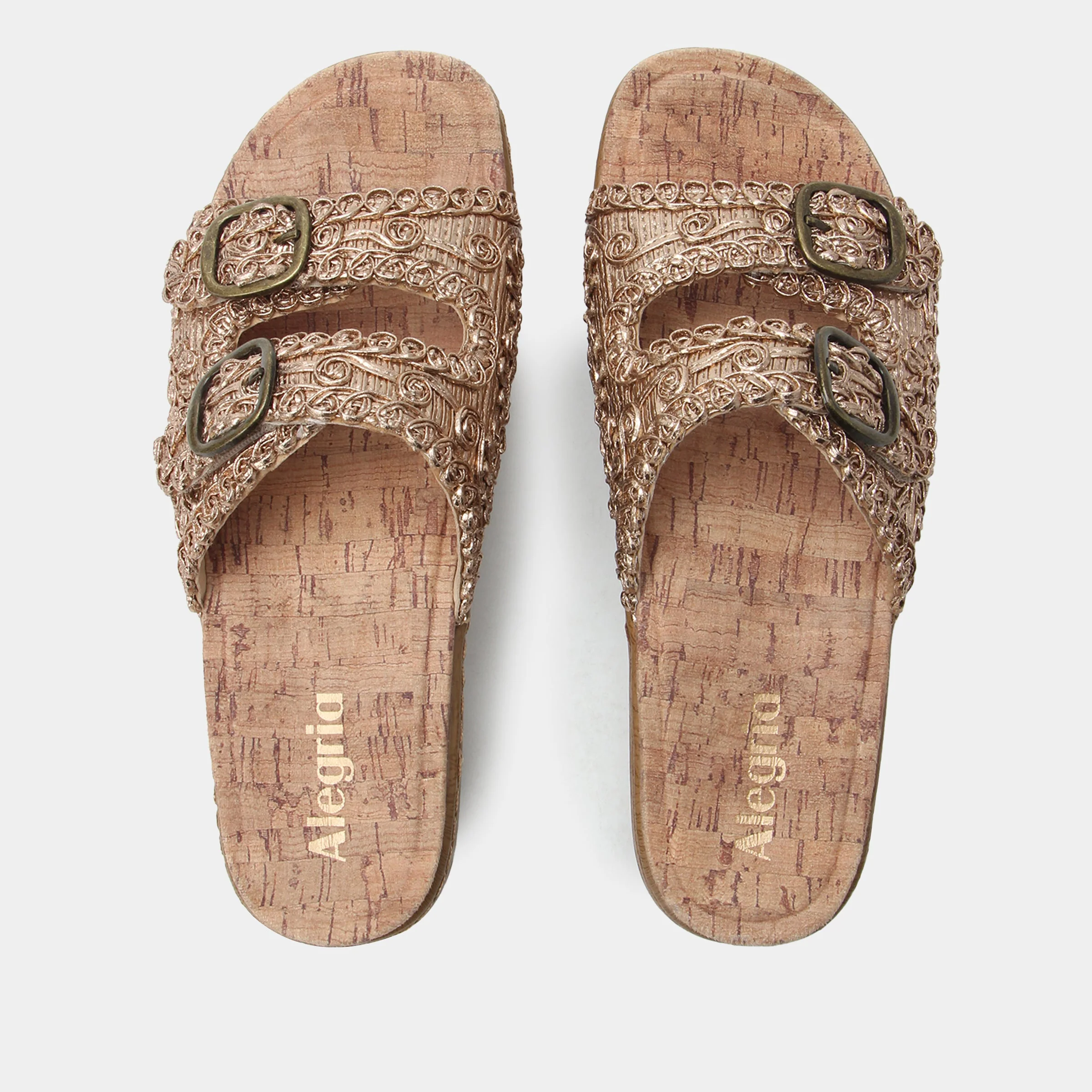Oona Fancy Gold Sandal - Image 5