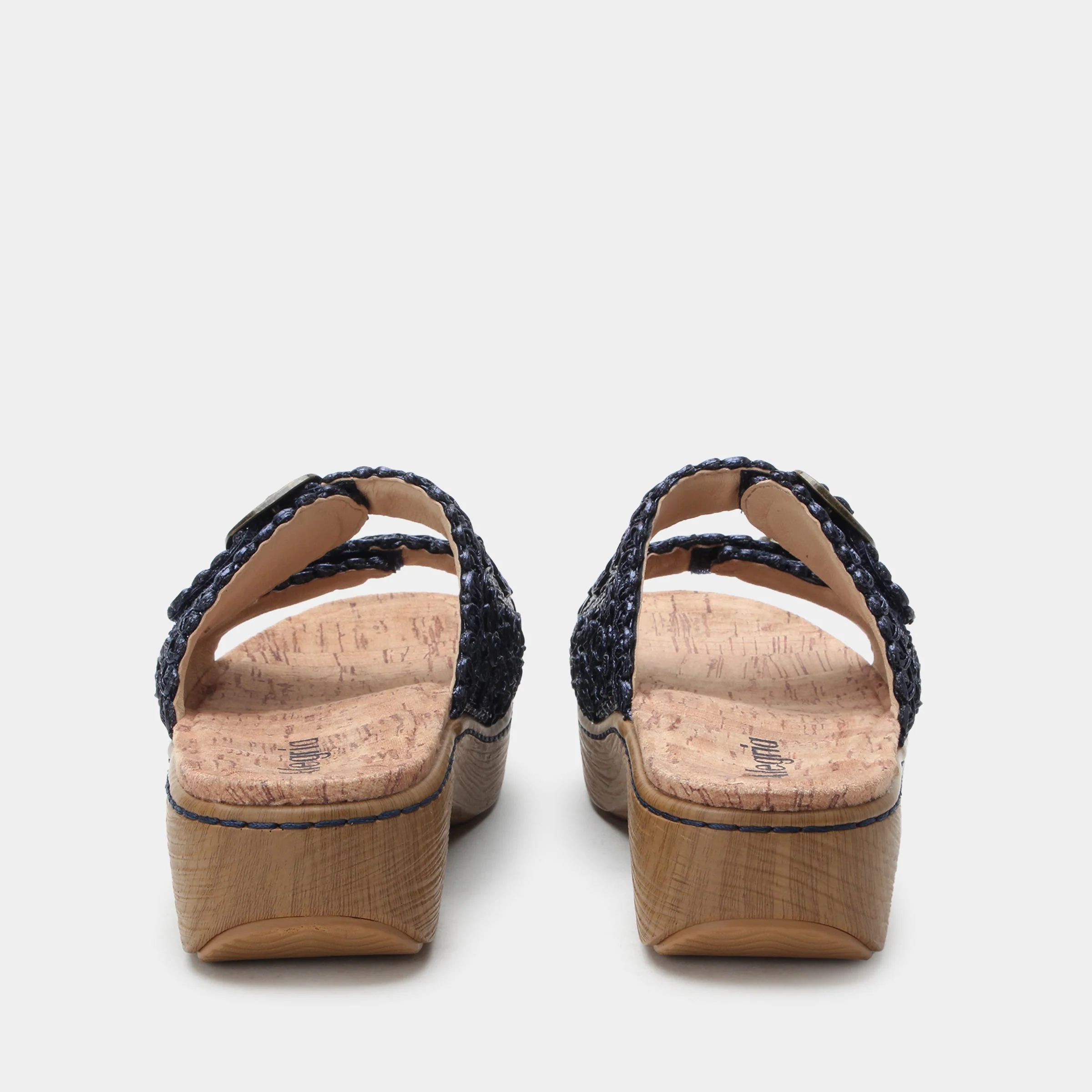 Oona Fancy Navy Sandal - Image 4