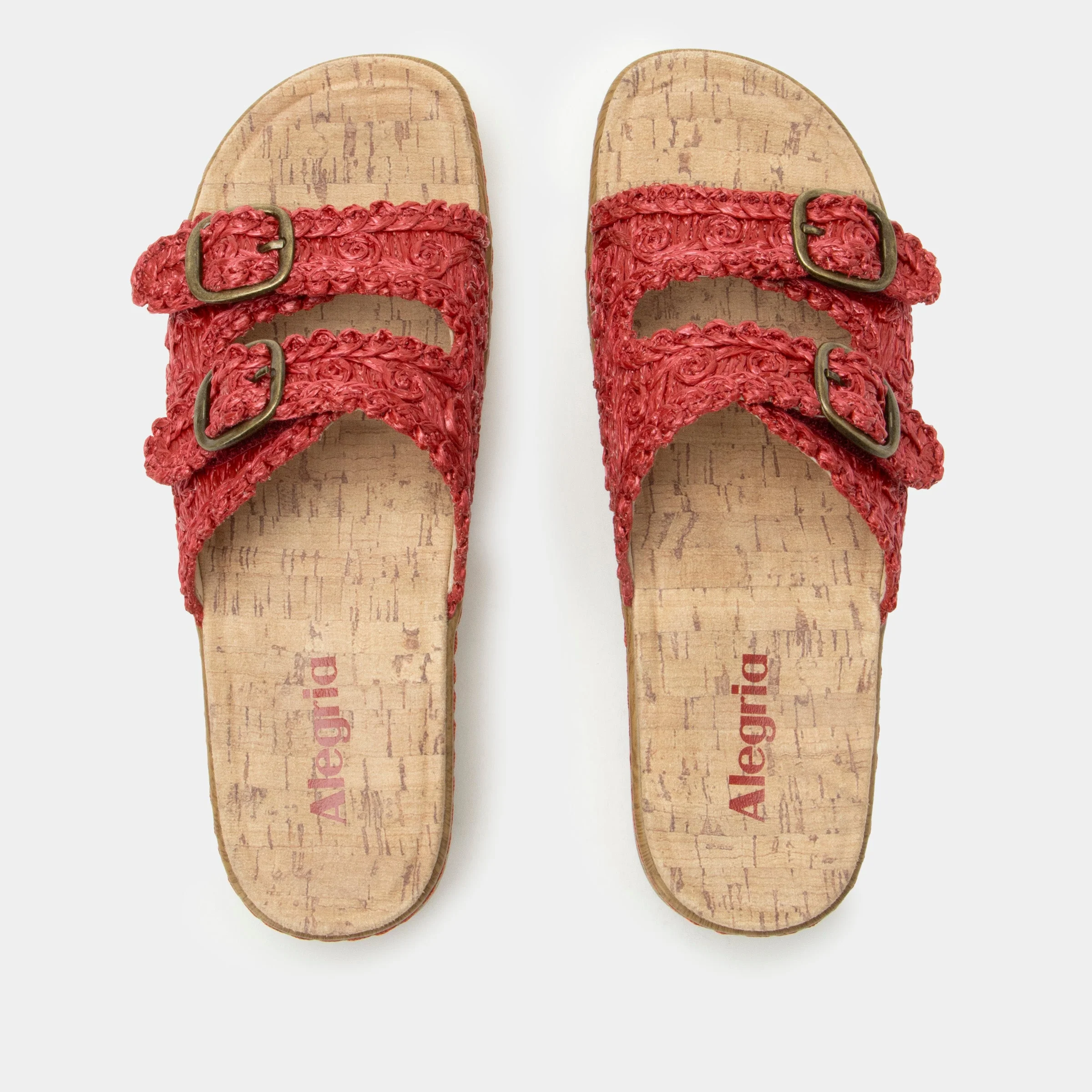 Oona Red Sandal - Image 4