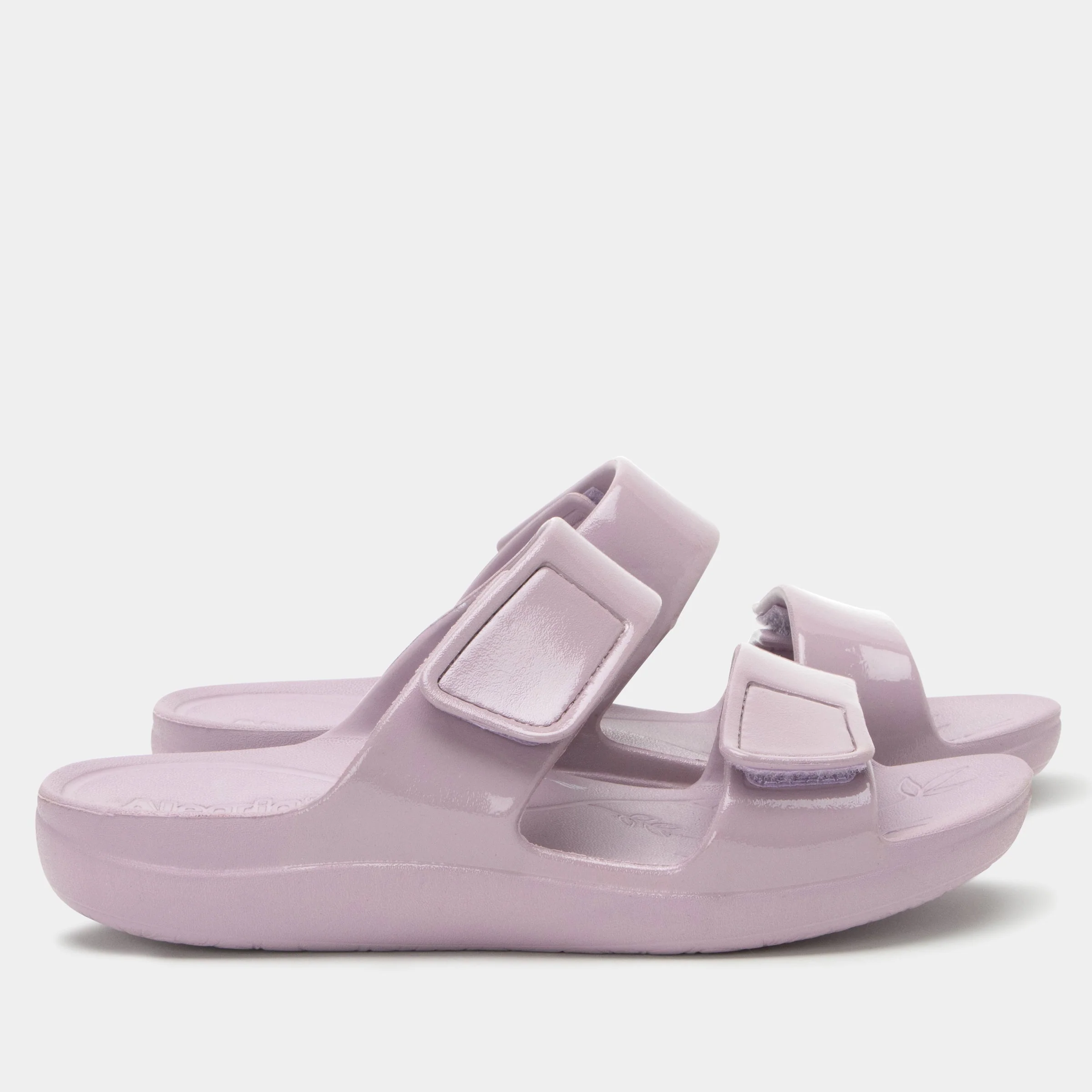 Orbyt Lilac Gloss Sandal - Image 3