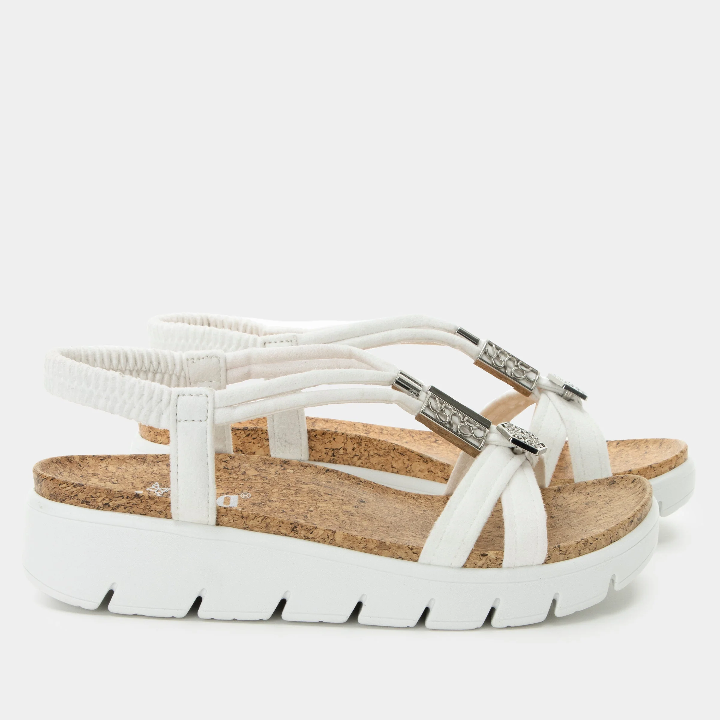 Roz True White Sandal - Image 3