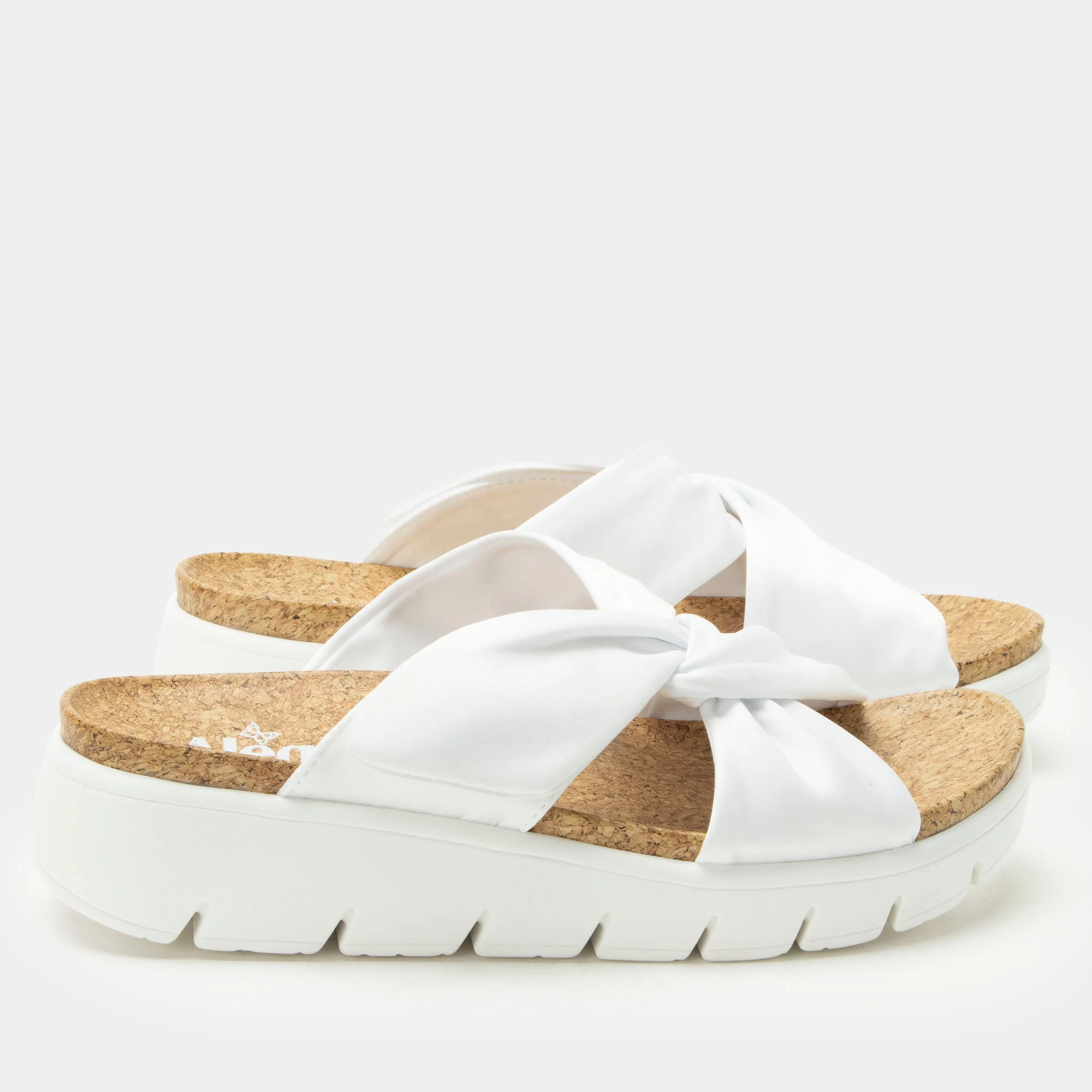 Rylie White Sandal - Image 3