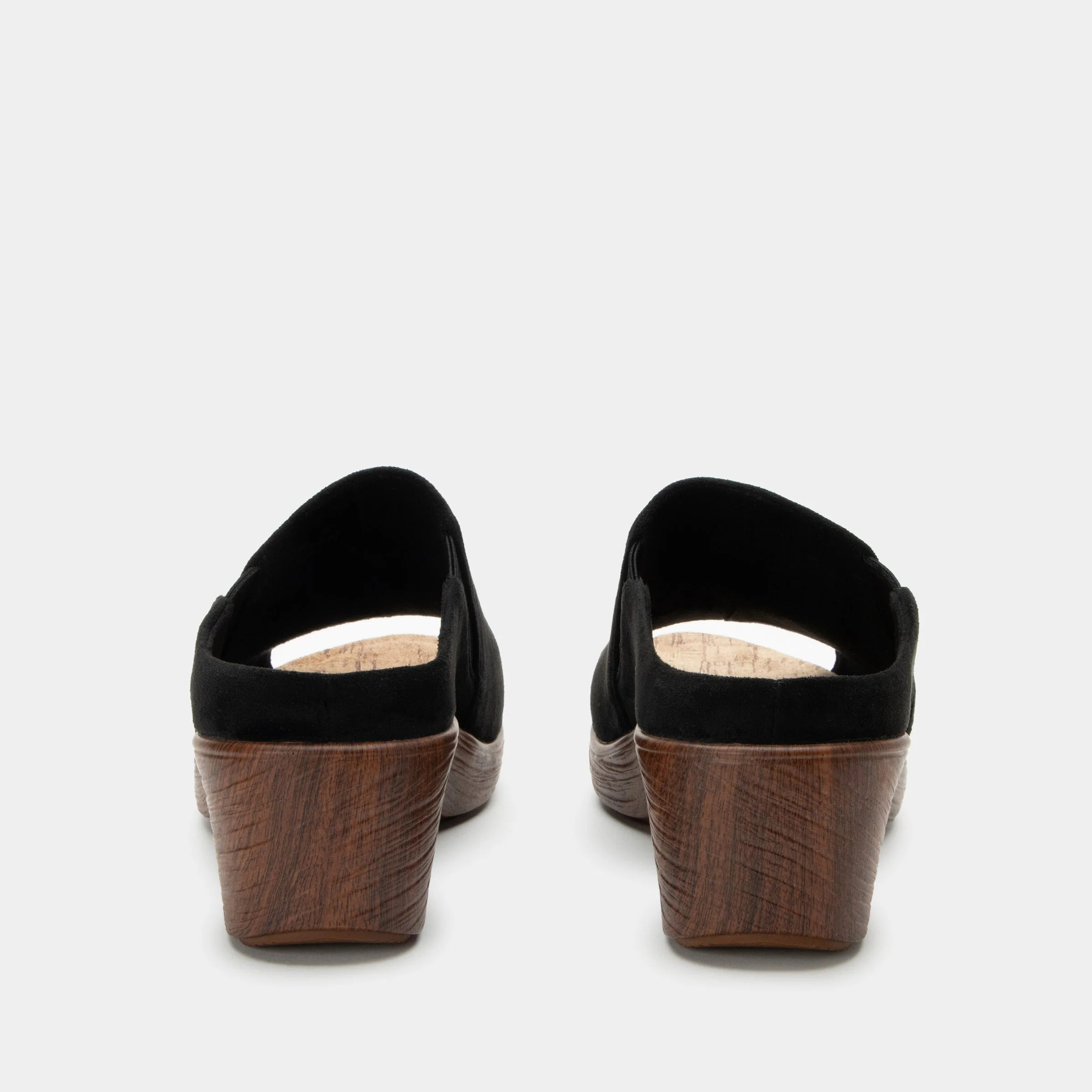 Shilaine Stretch Black Sandal - Image 3