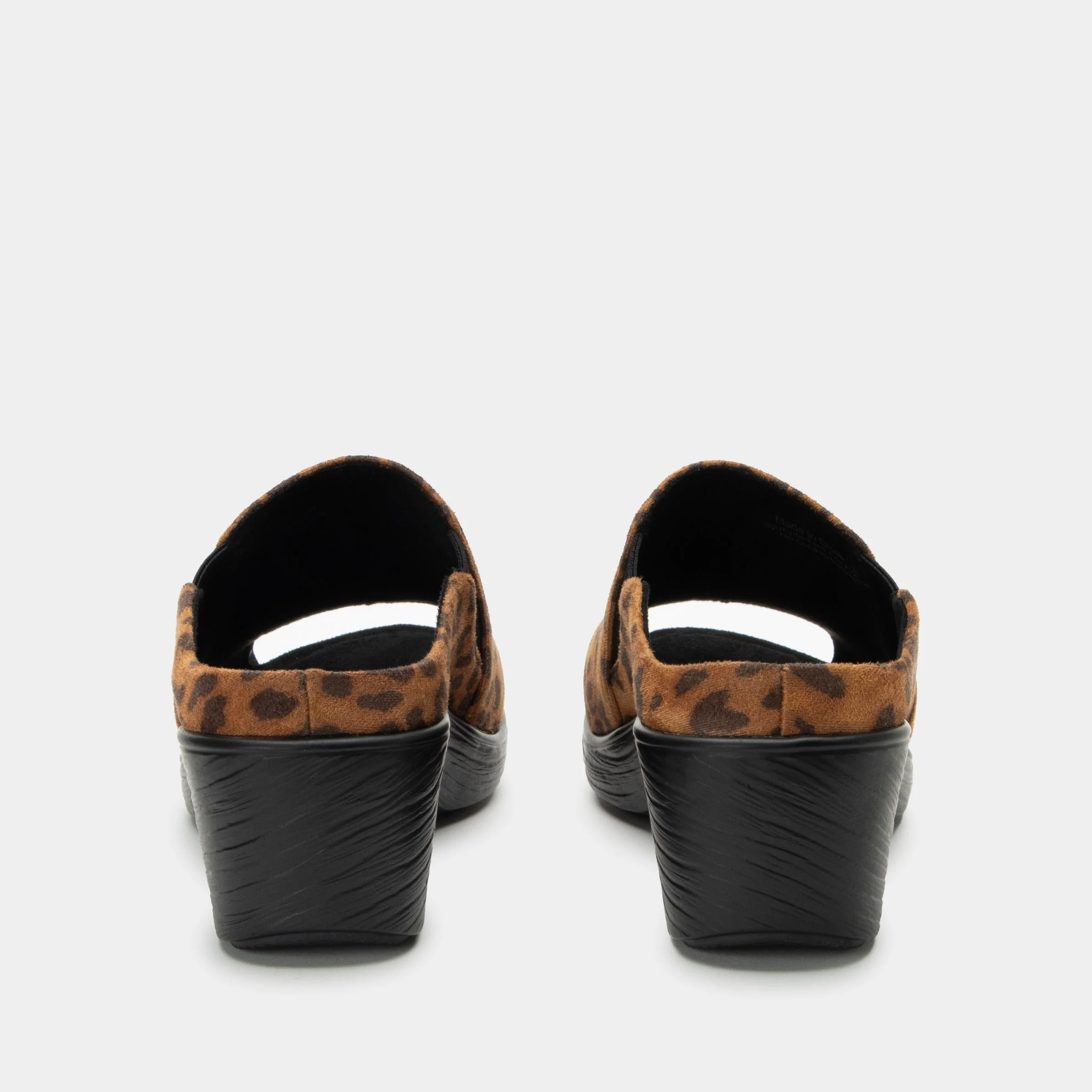 Shilaine Stretch Leopard Sandal - Image 3