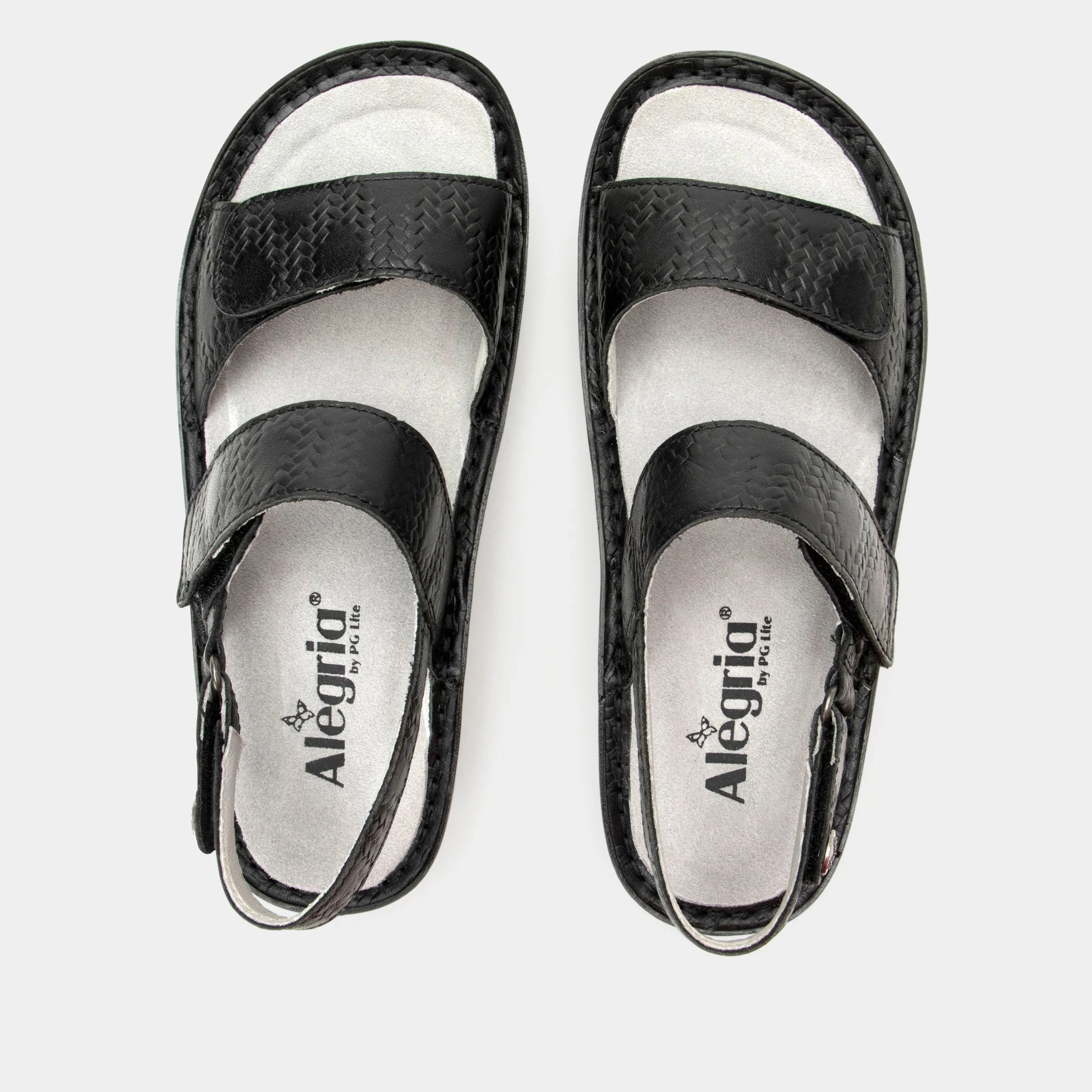 Verona Basketry Black Sandal - Image 4