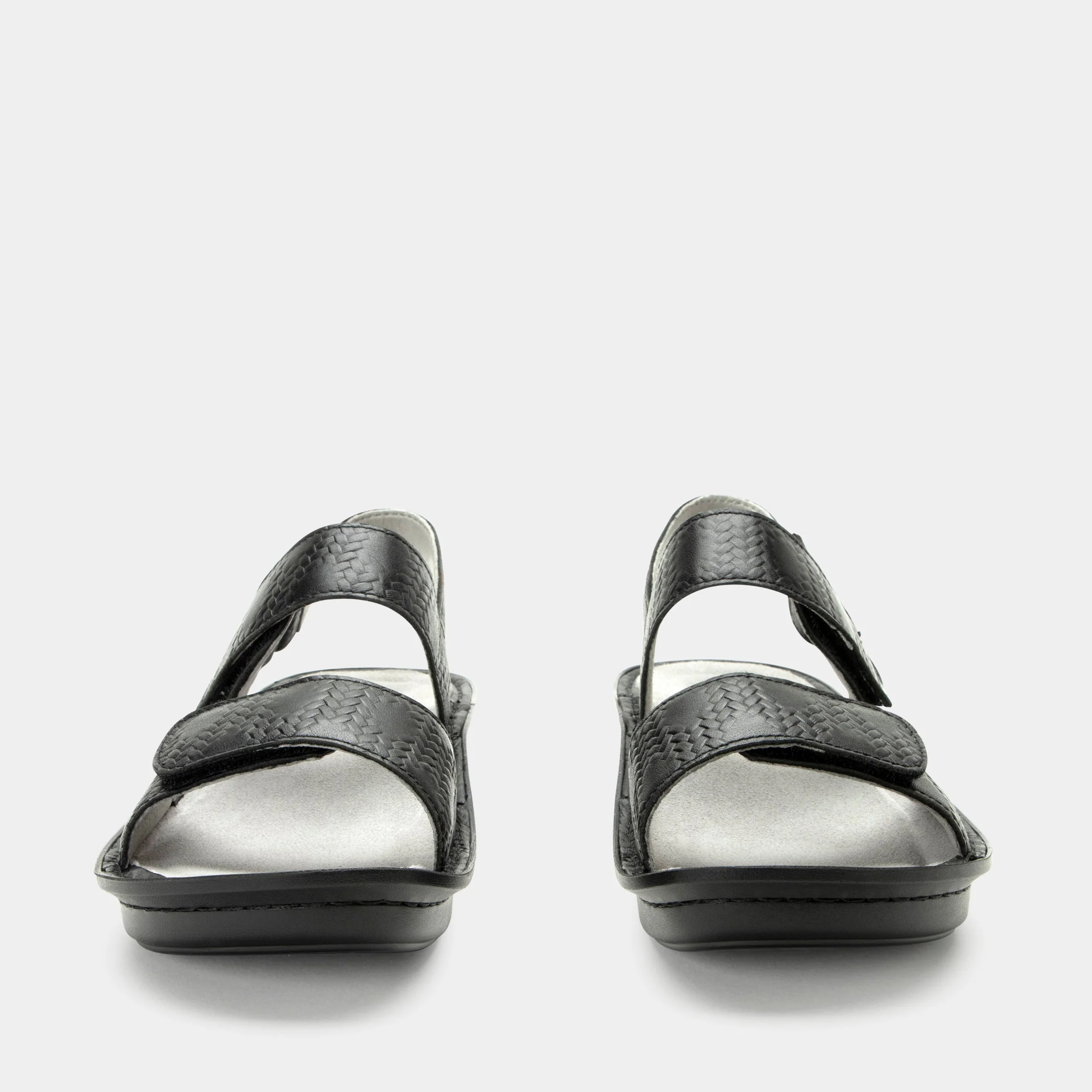 Verona Basketry Black Sandal - Image 5