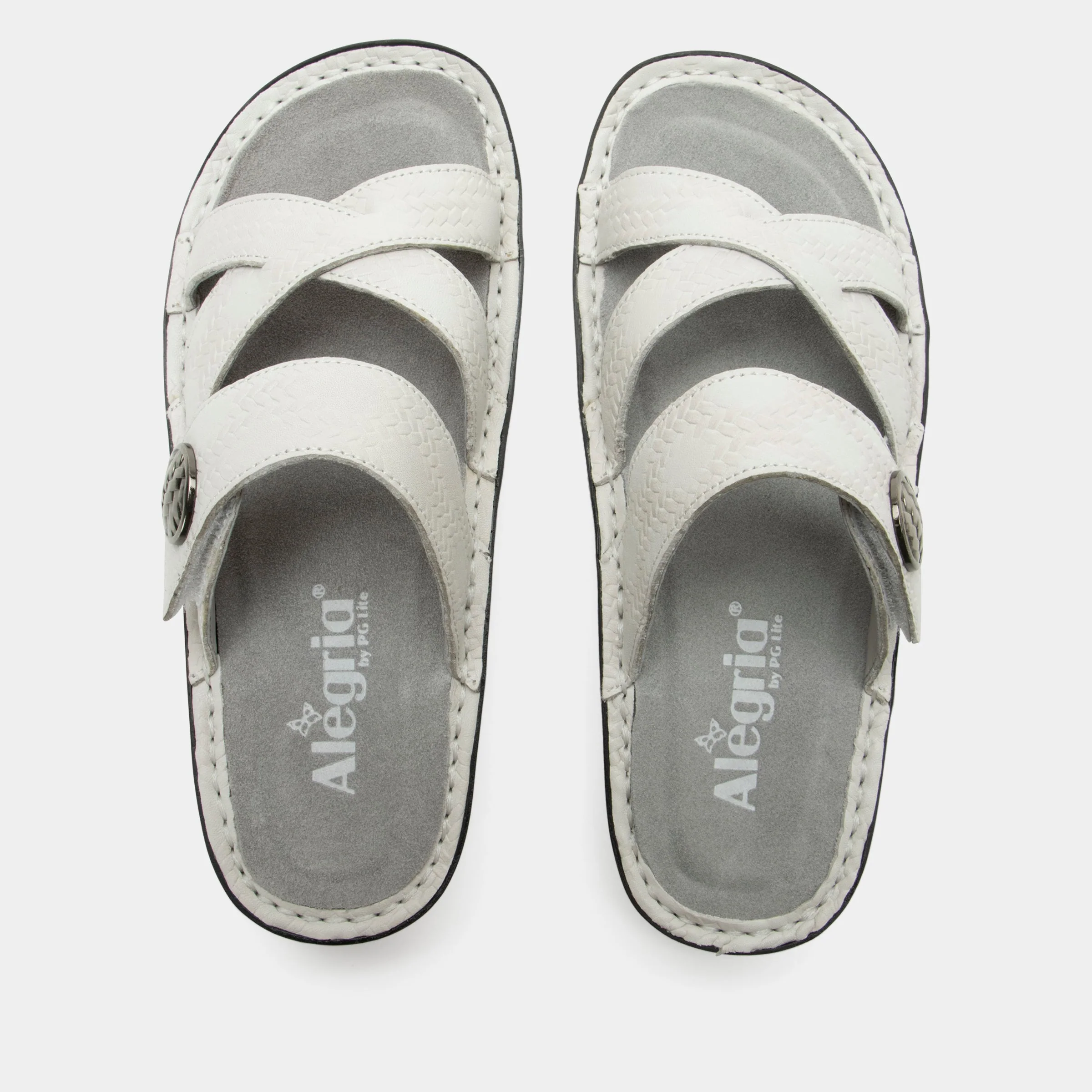 Victoriah Basketry White Sandal - Image 4