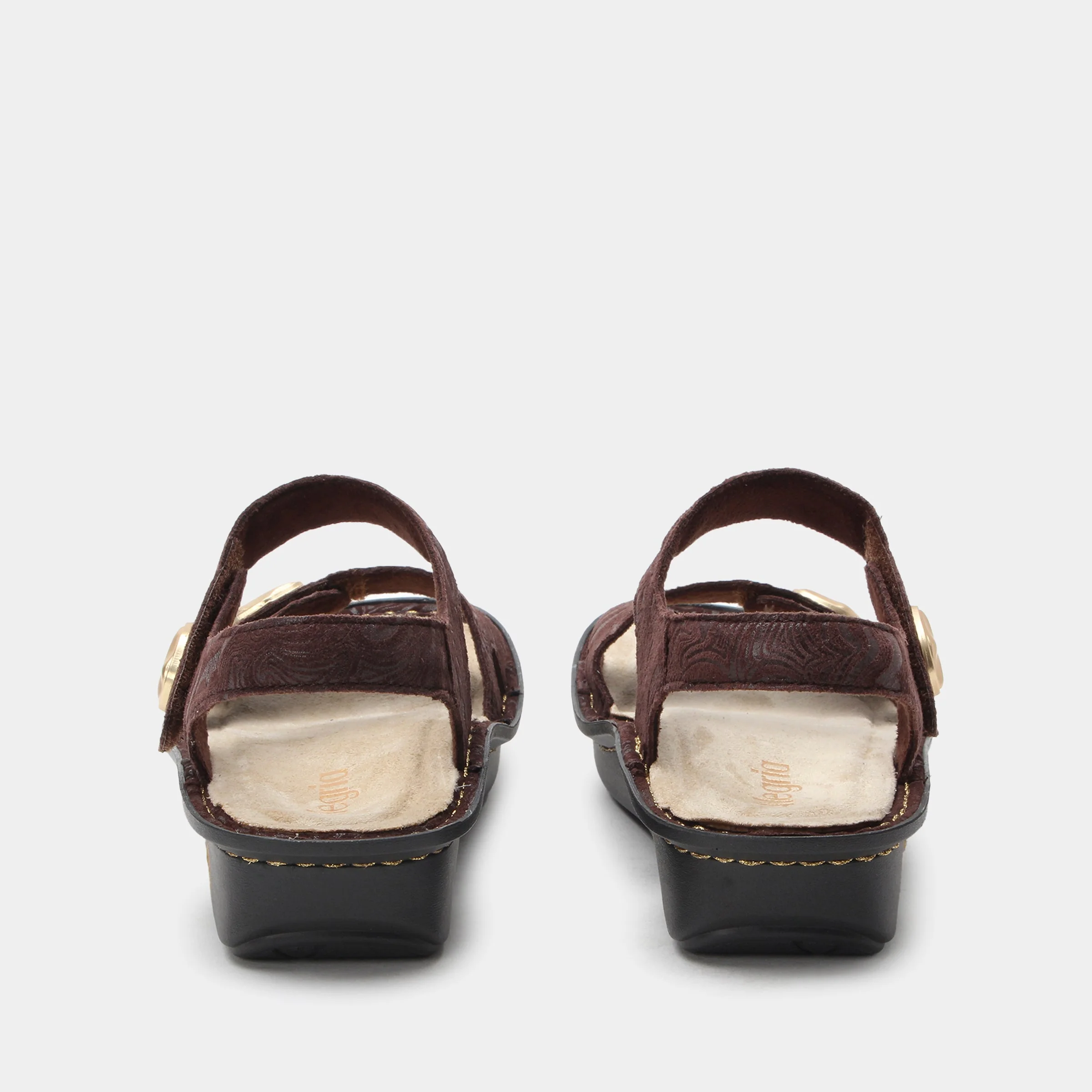 Vienna Swirling Brown Sandal - Image 4
