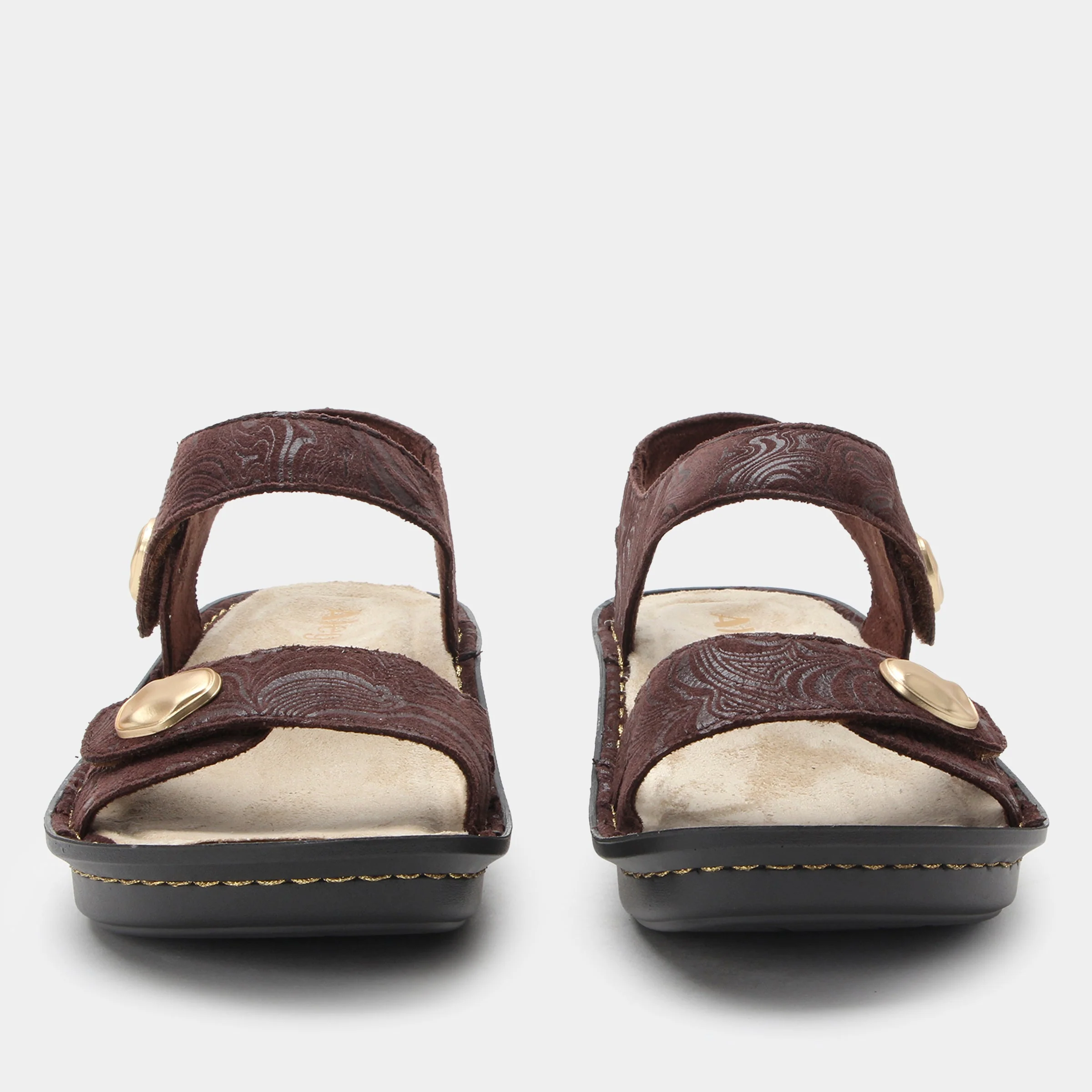 Vienna Swirling Brown Sandal - Image 6